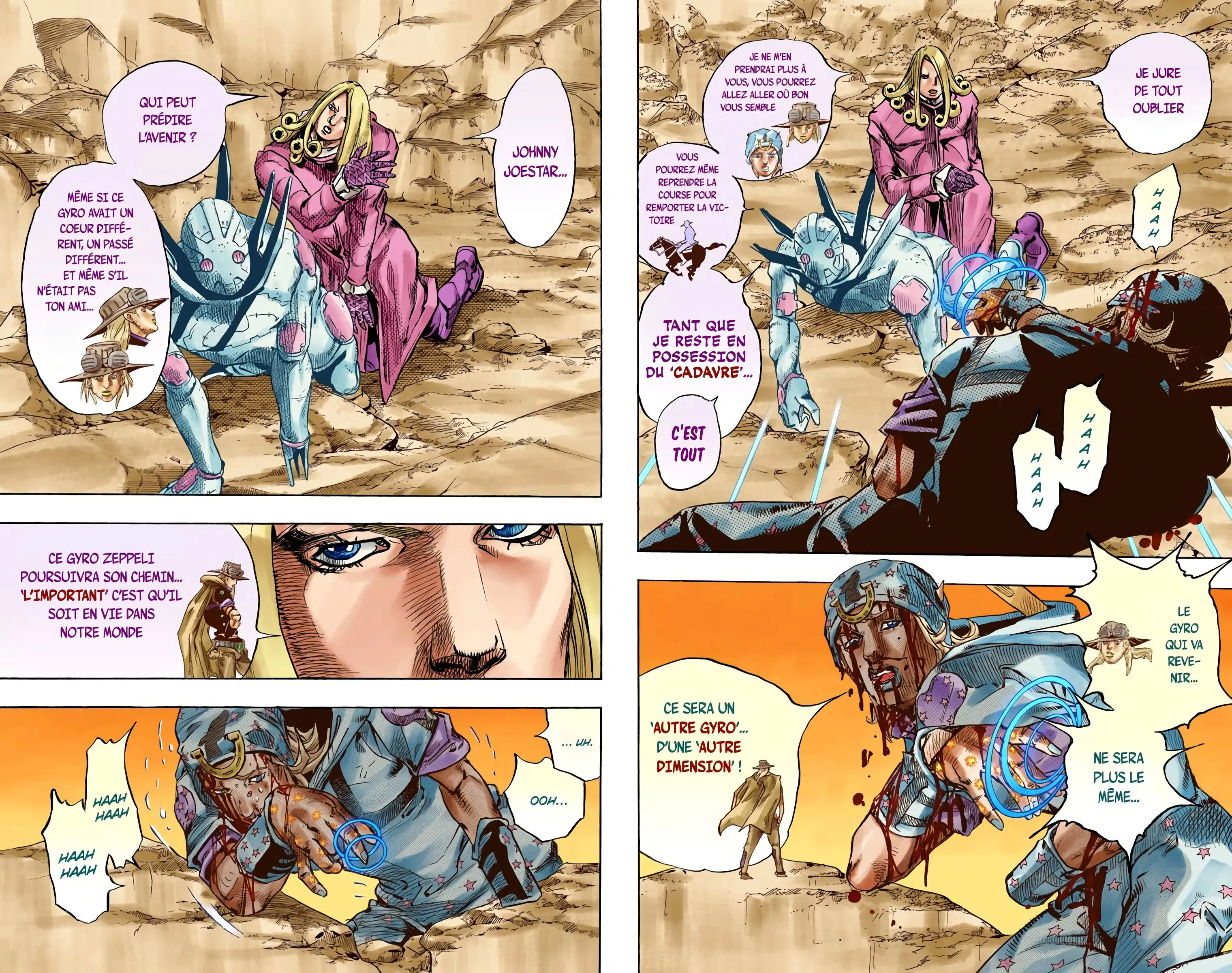 Read JoJo’s Bizarre Adventure Steel Ball Run FR Manga Online