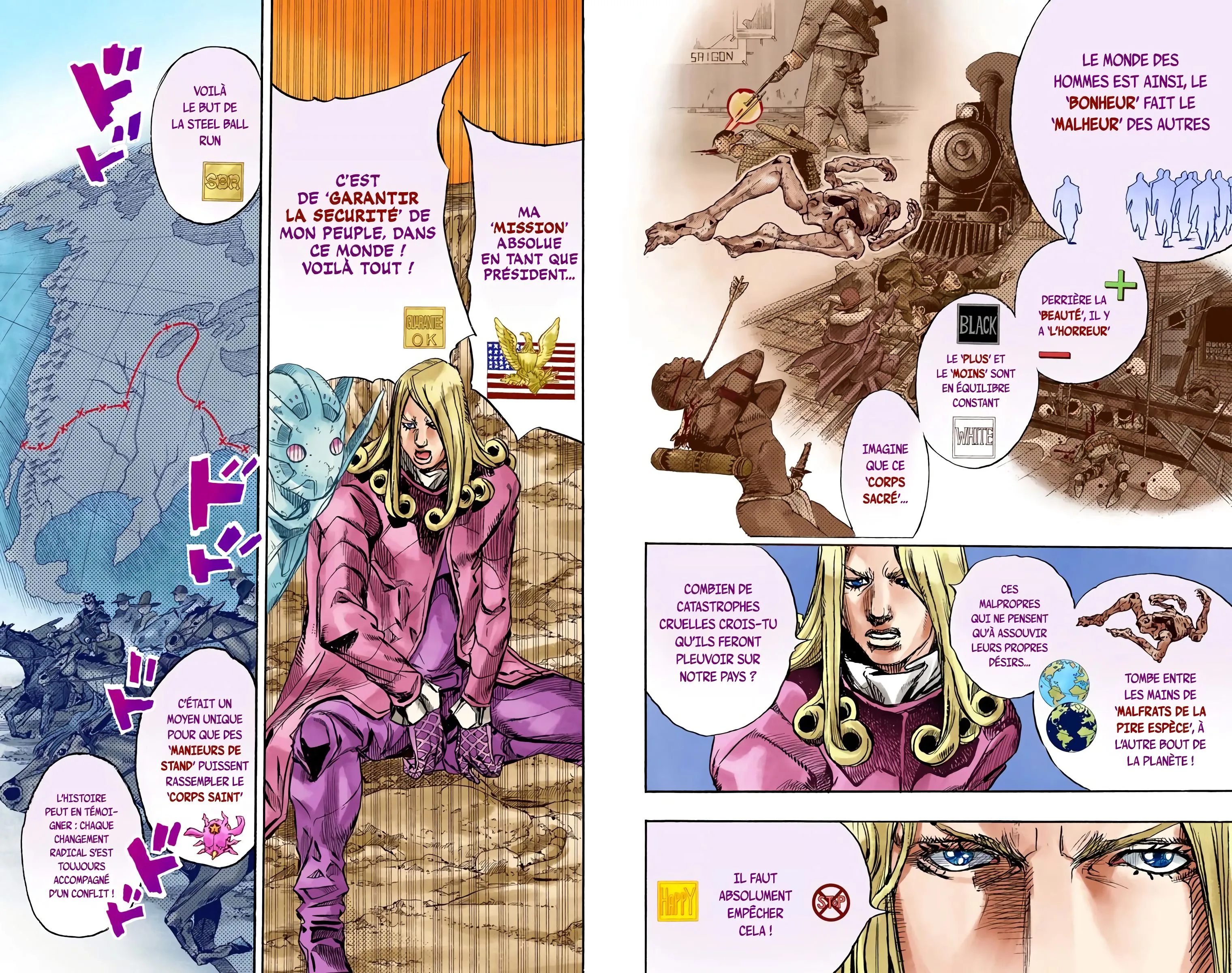 Read JoJo’s Bizarre Adventure Steel Ball Run FR Manga Online
