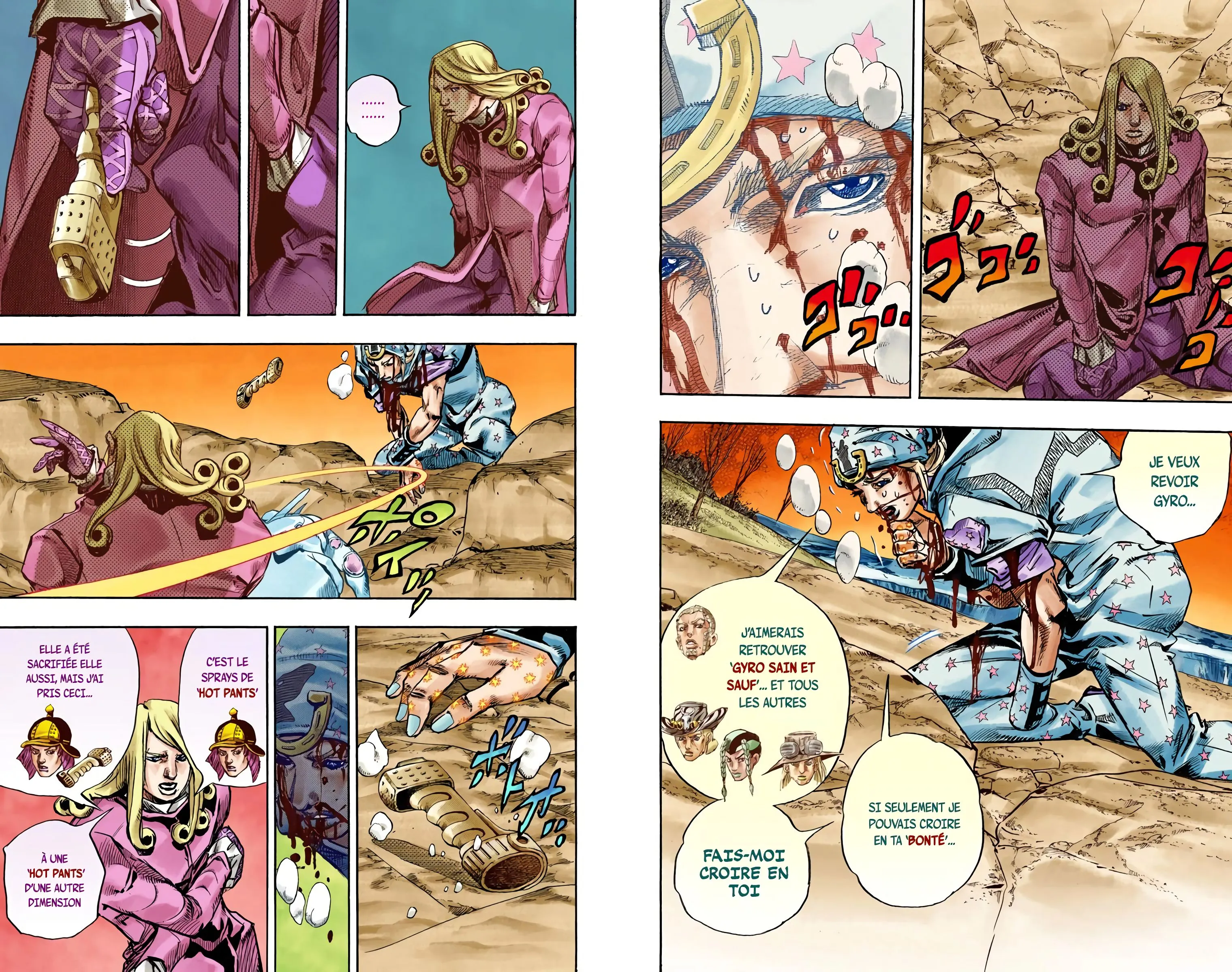 Read JoJo’s Bizarre Adventure Steel Ball Run FR Manga Online
