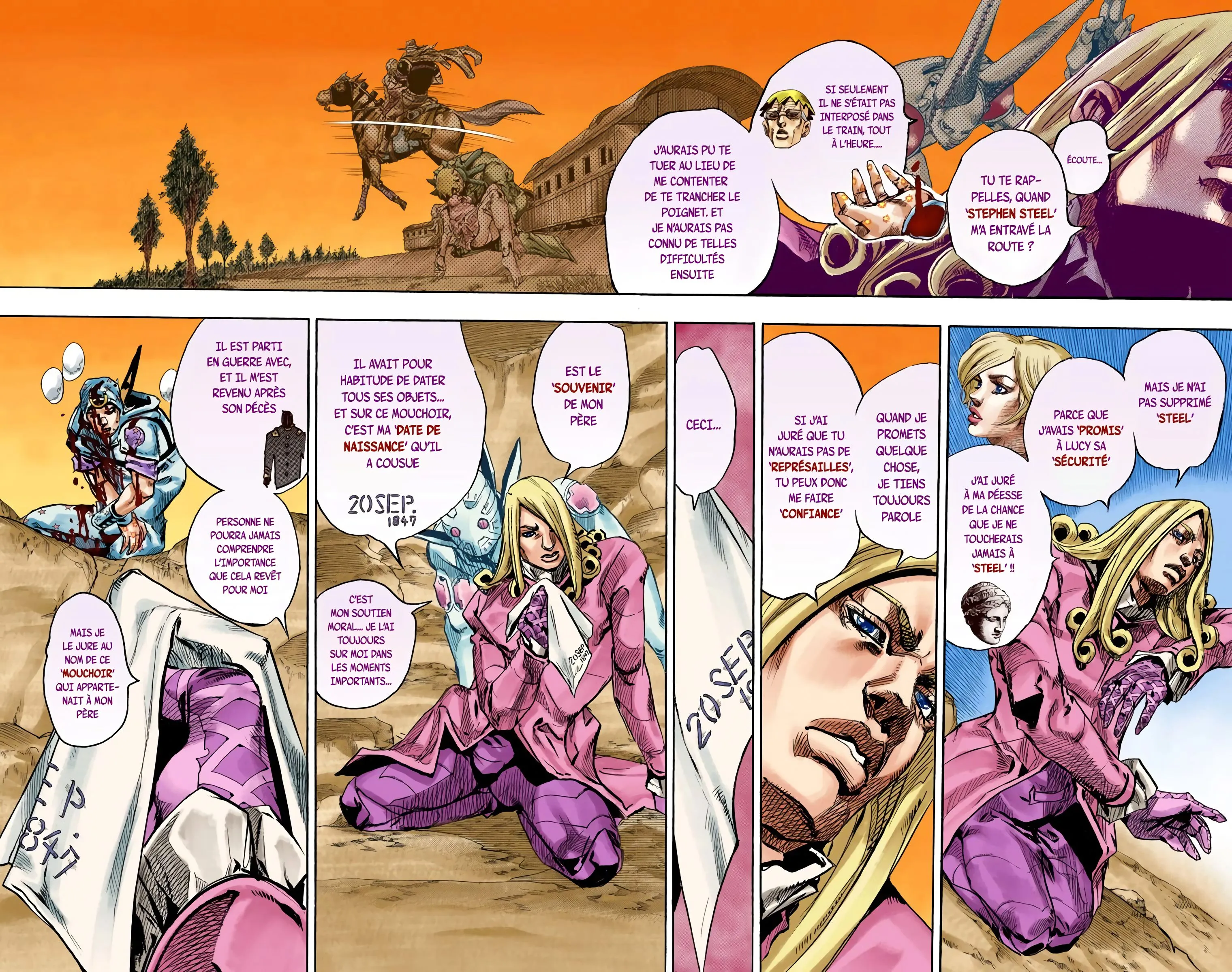Read JoJo’s Bizarre Adventure Steel Ball Run FR Manga Online