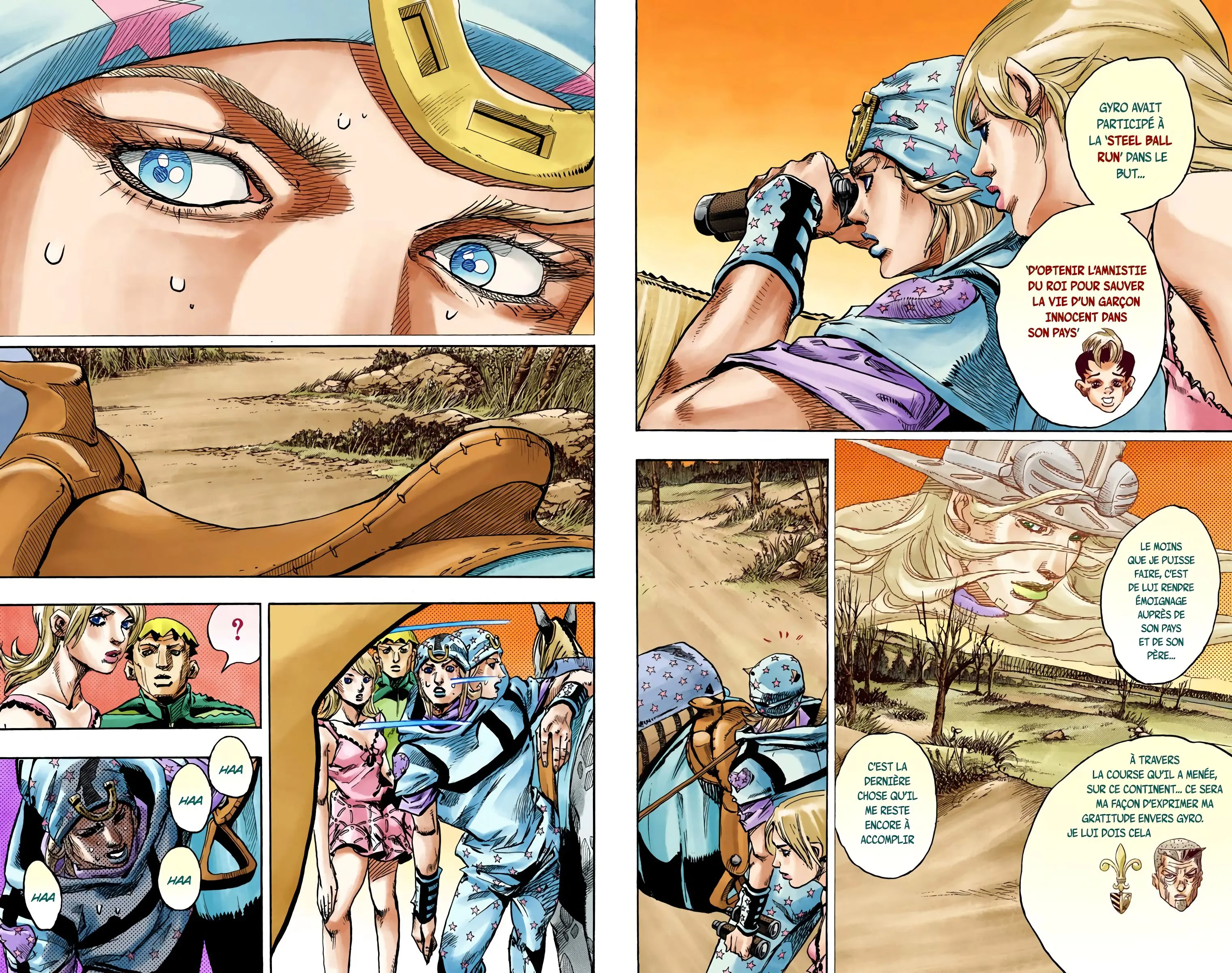 Read JoJo’s Bizarre Adventure Steel Ball Run FR Manga Online