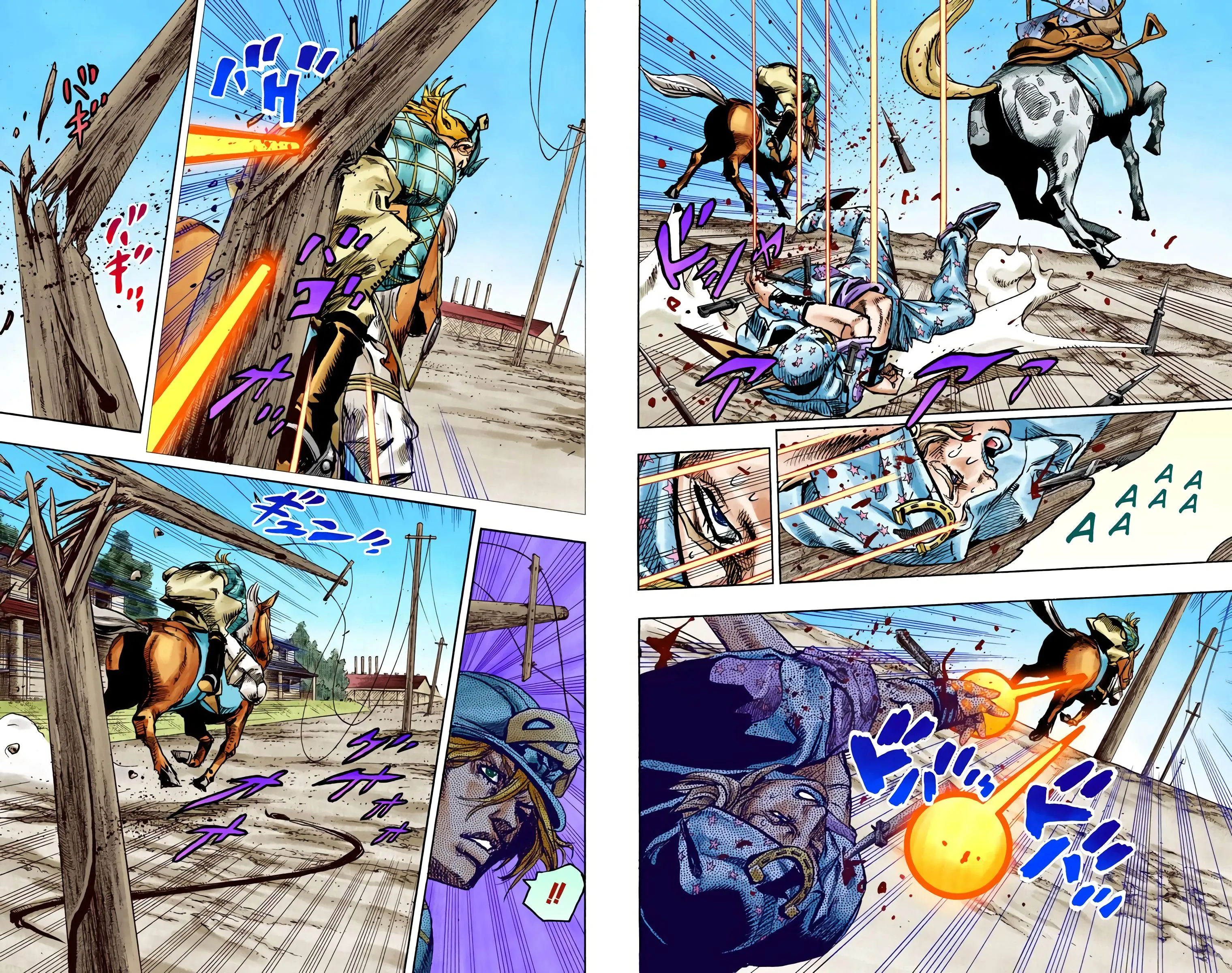 Read JoJo’s Bizarre Adventure Steel Ball Run FR Manga Online