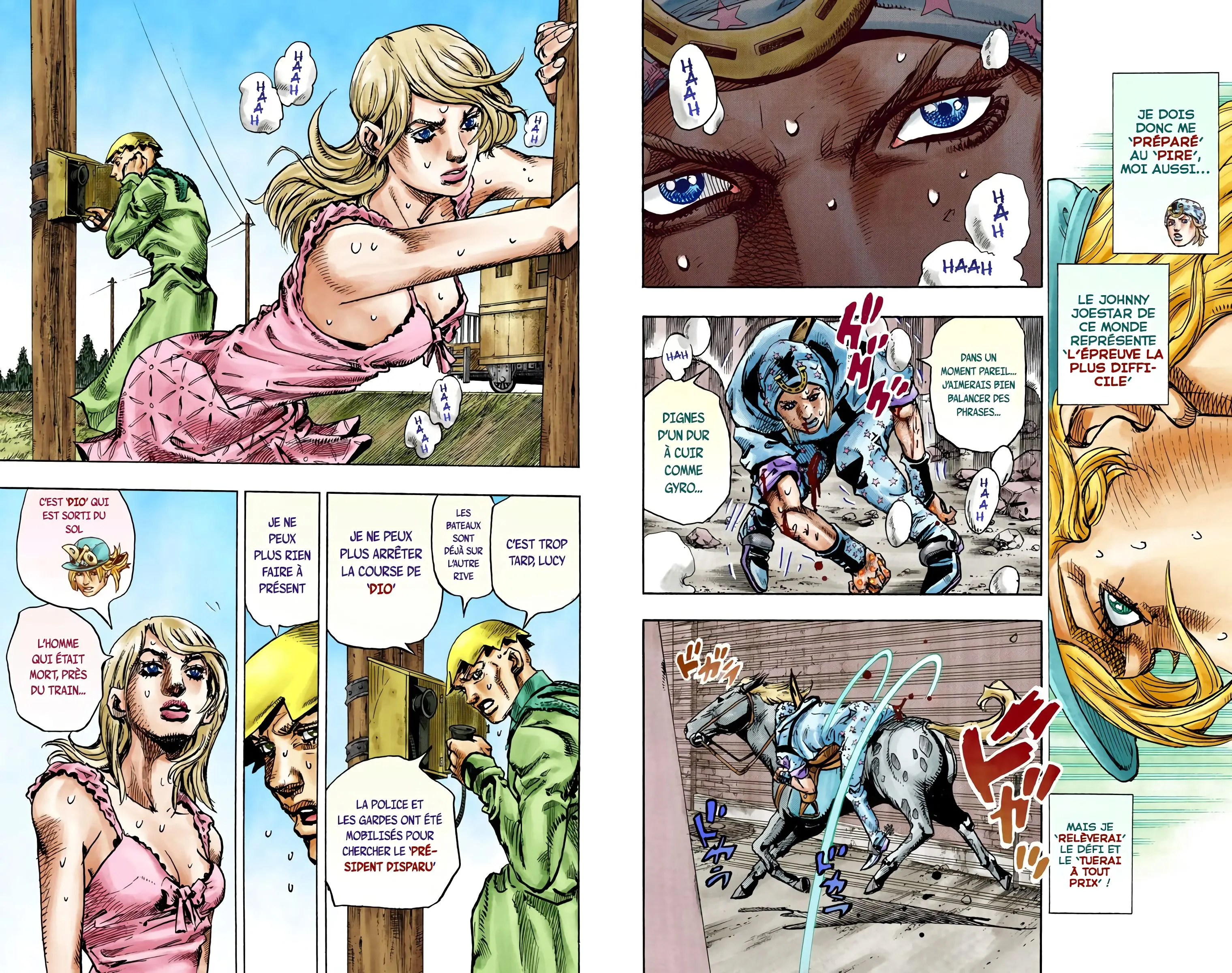 Read JoJo’s Bizarre Adventure Steel Ball Run FR Manga Online
