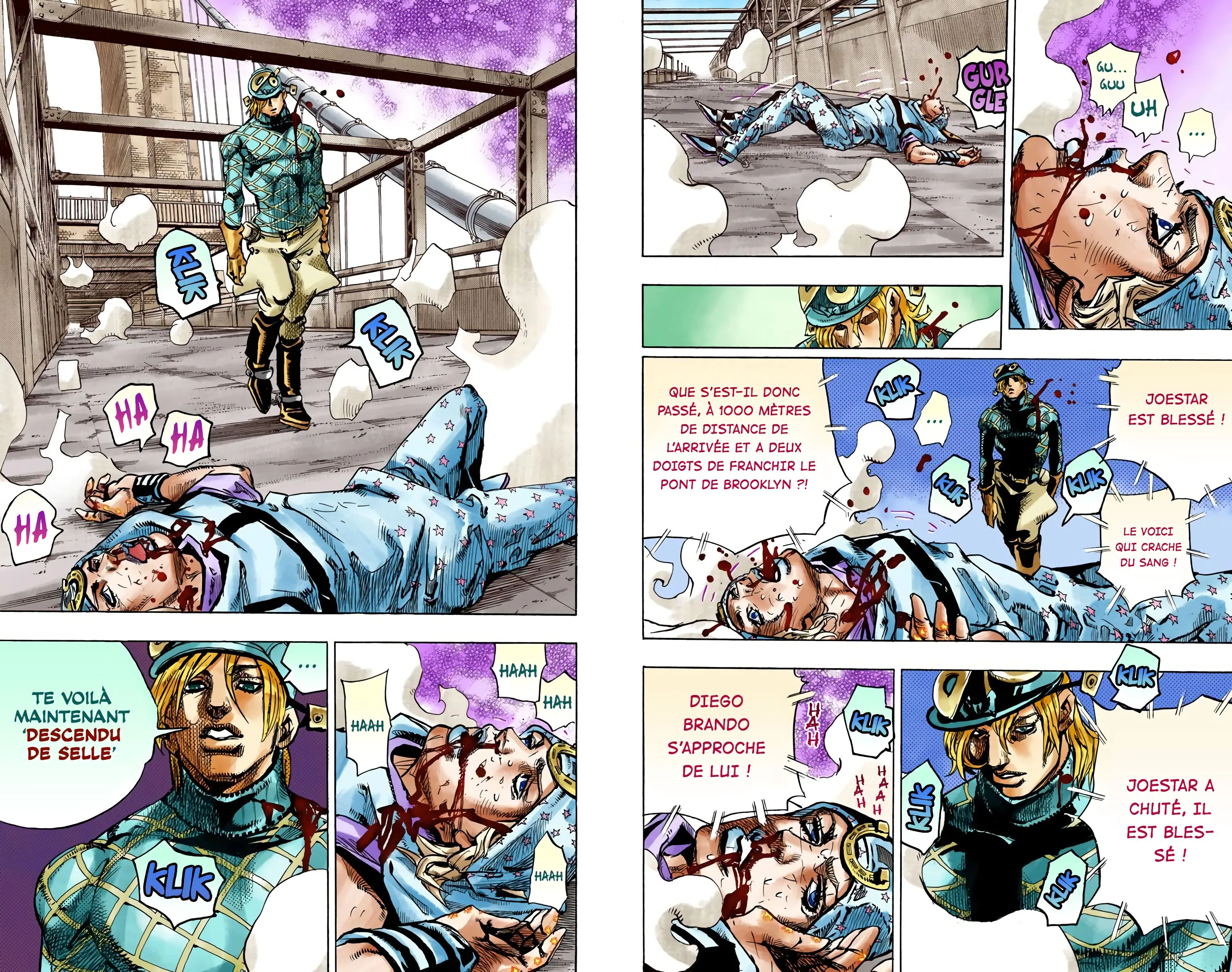 Read JoJo’s Bizarre Adventure Steel Ball Run FR Manga Online