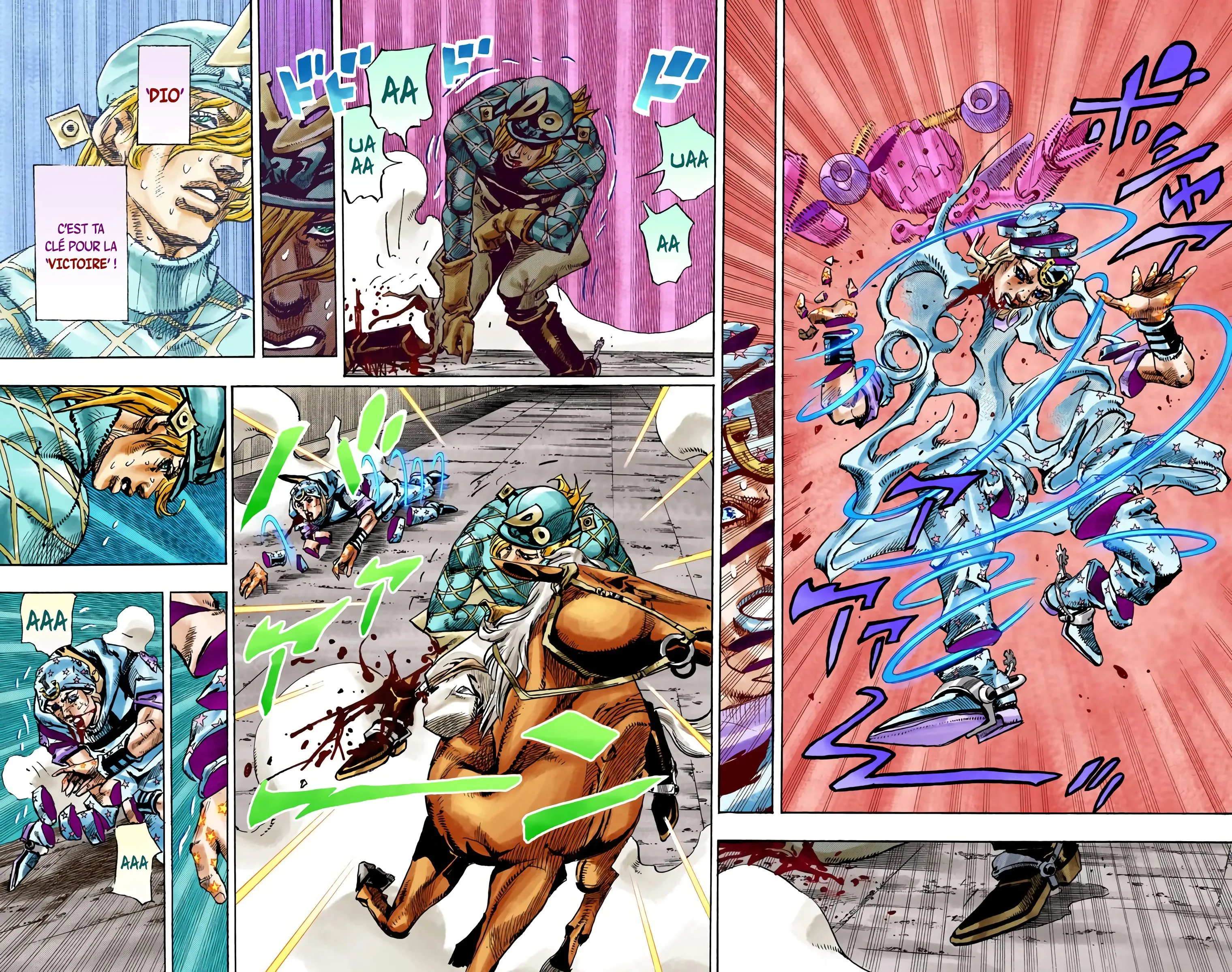 Read JoJo’s Bizarre Adventure Steel Ball Run FR Manga Online