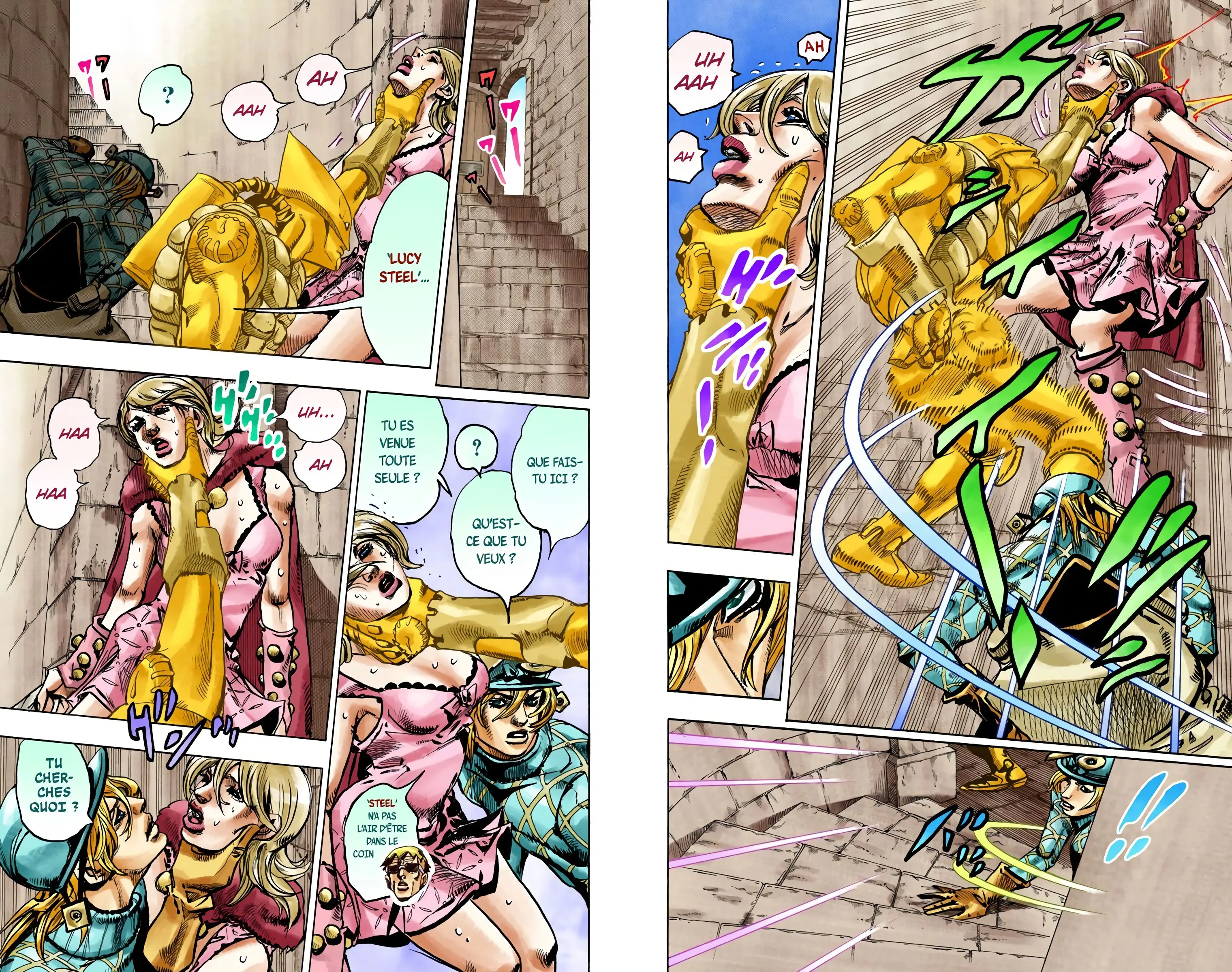 Read JoJo’s Bizarre Adventure Steel Ball Run FR Manga Online