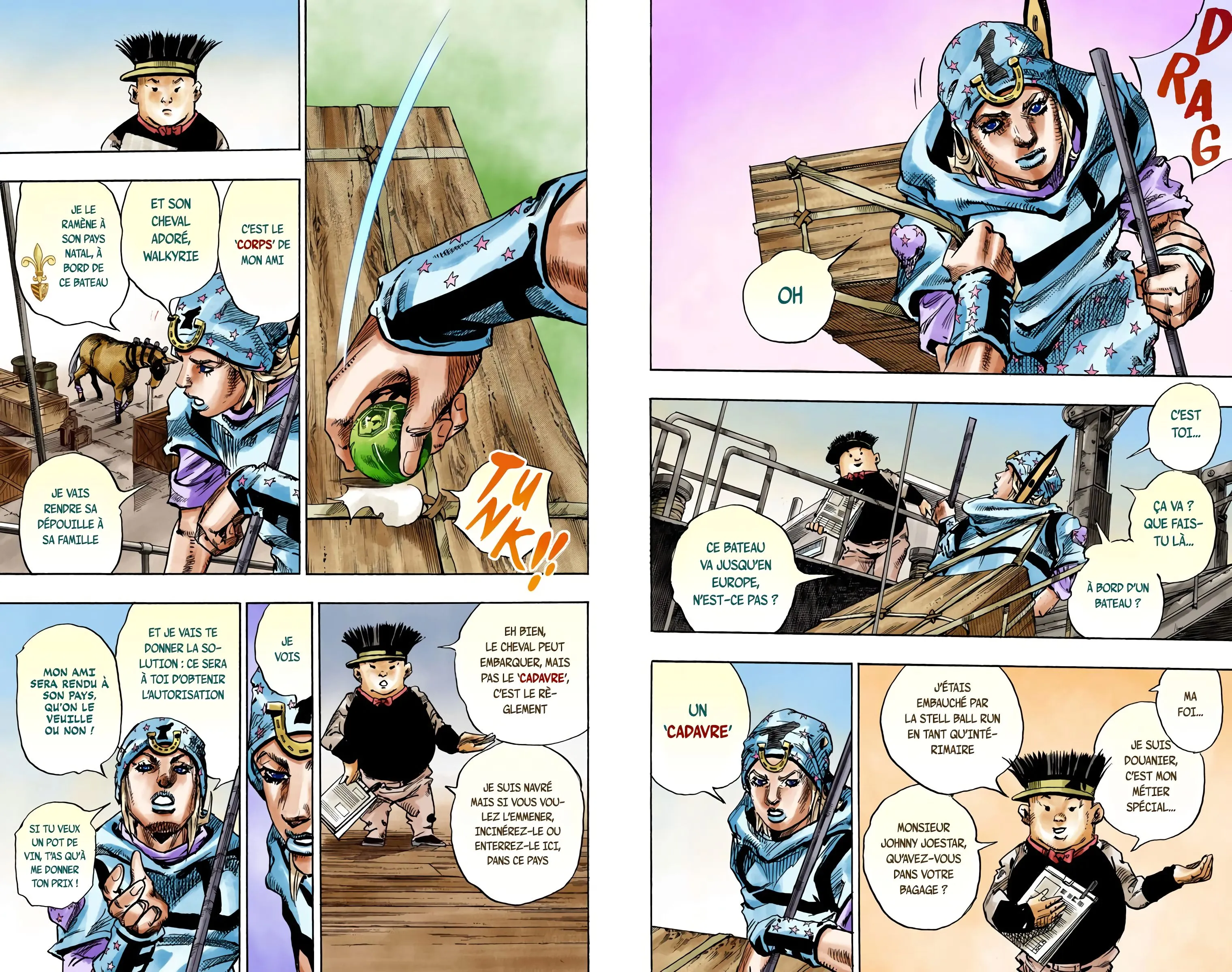 Read JoJo’s Bizarre Adventure Steel Ball Run FR Manga Online