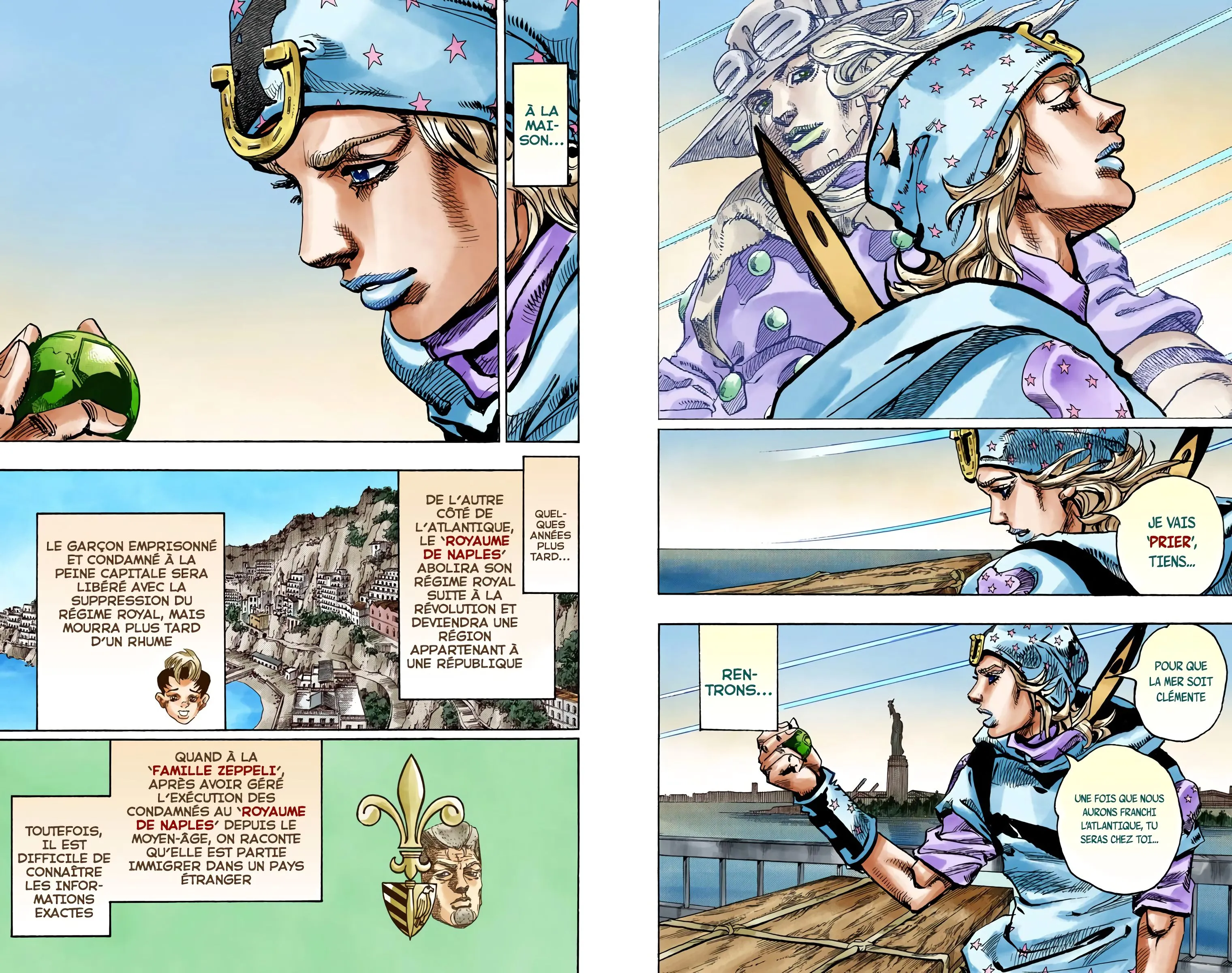 Read JoJo’s Bizarre Adventure Steel Ball Run FR Manga Online