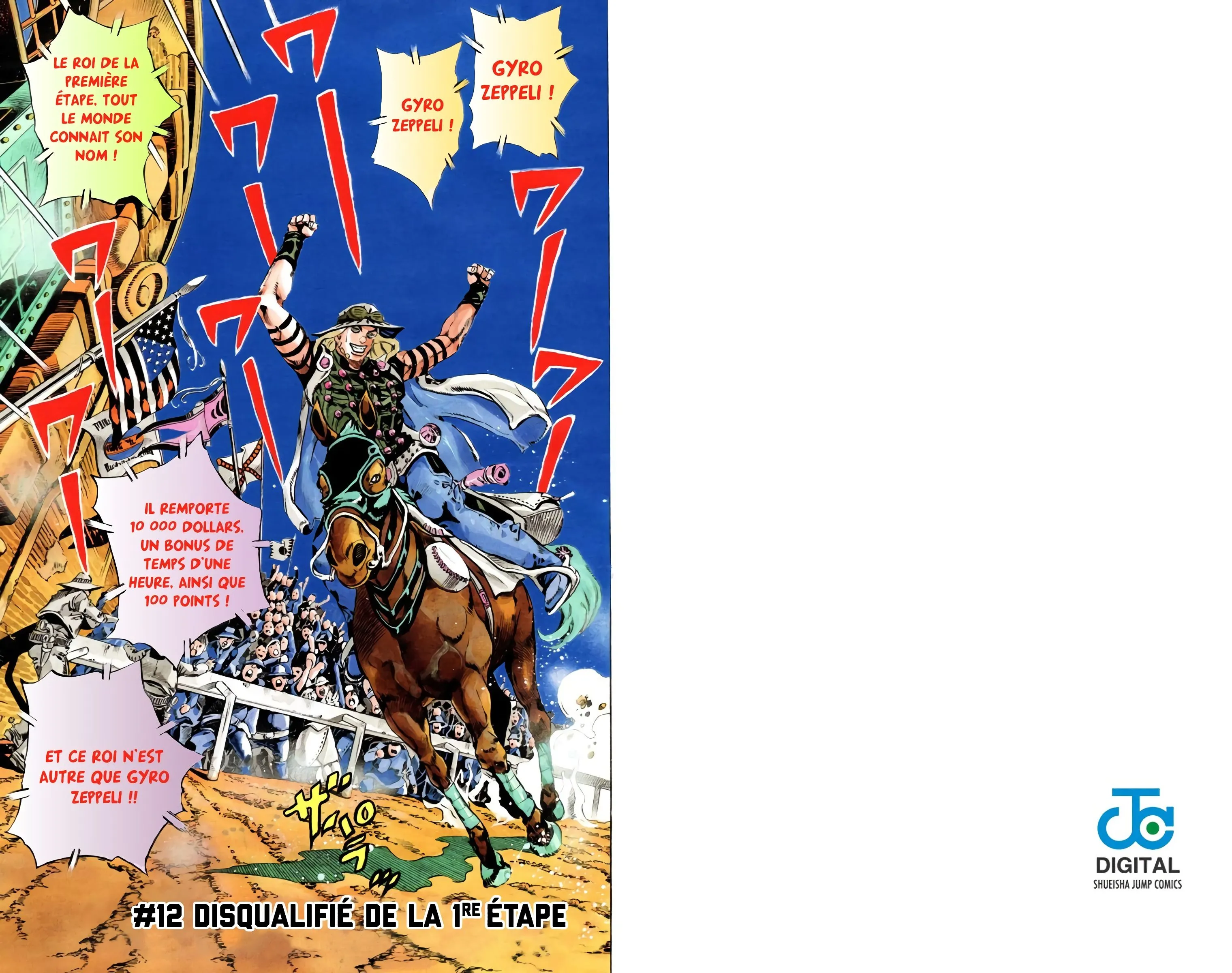 Read JoJo’s Bizarre Adventure Steel Ball Run FR Manga Online