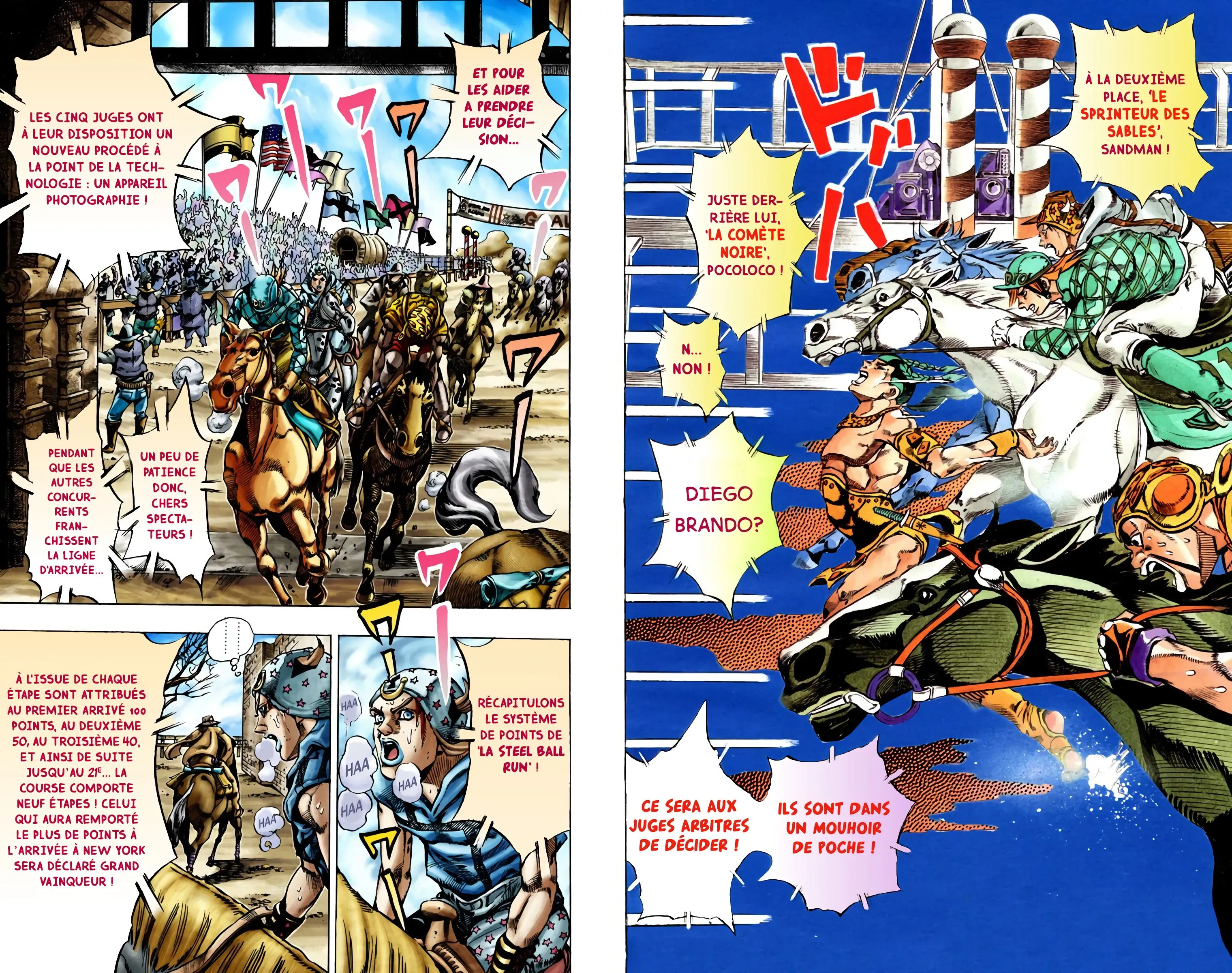Read JoJo’s Bizarre Adventure Steel Ball Run FR Manga Online