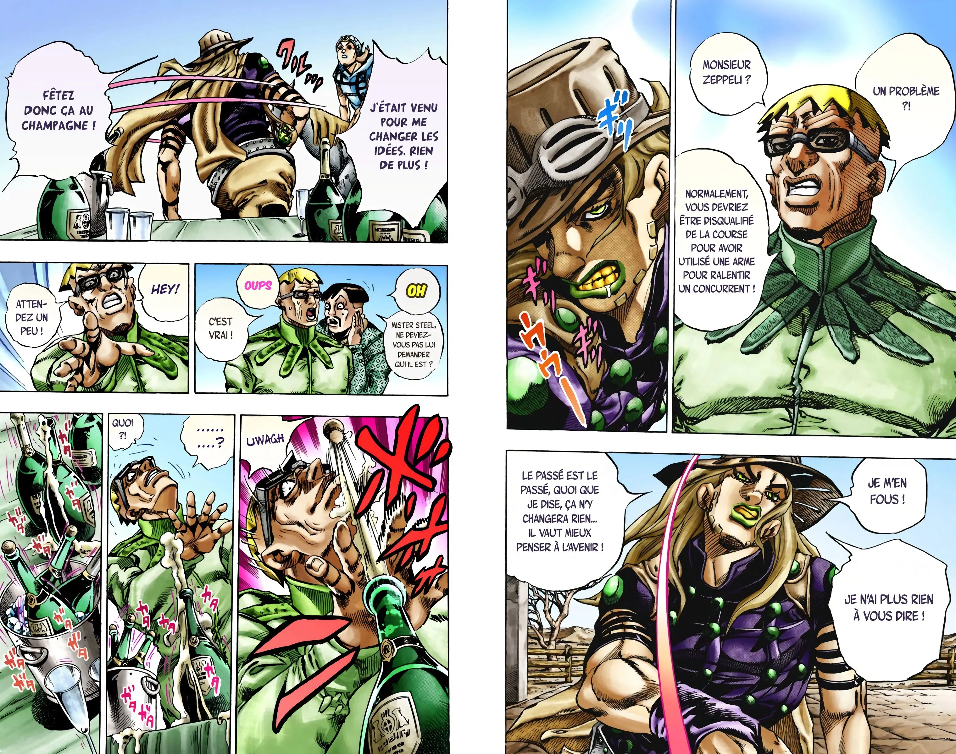 Read JoJo’s Bizarre Adventure Steel Ball Run FR Manga Online