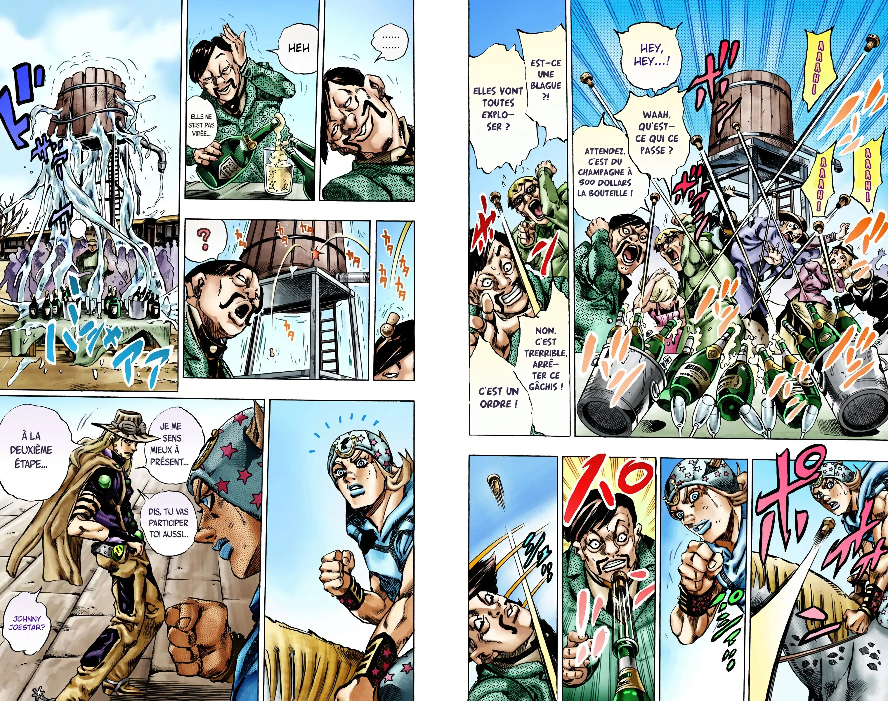 Read JoJo’s Bizarre Adventure Steel Ball Run FR Manga Online