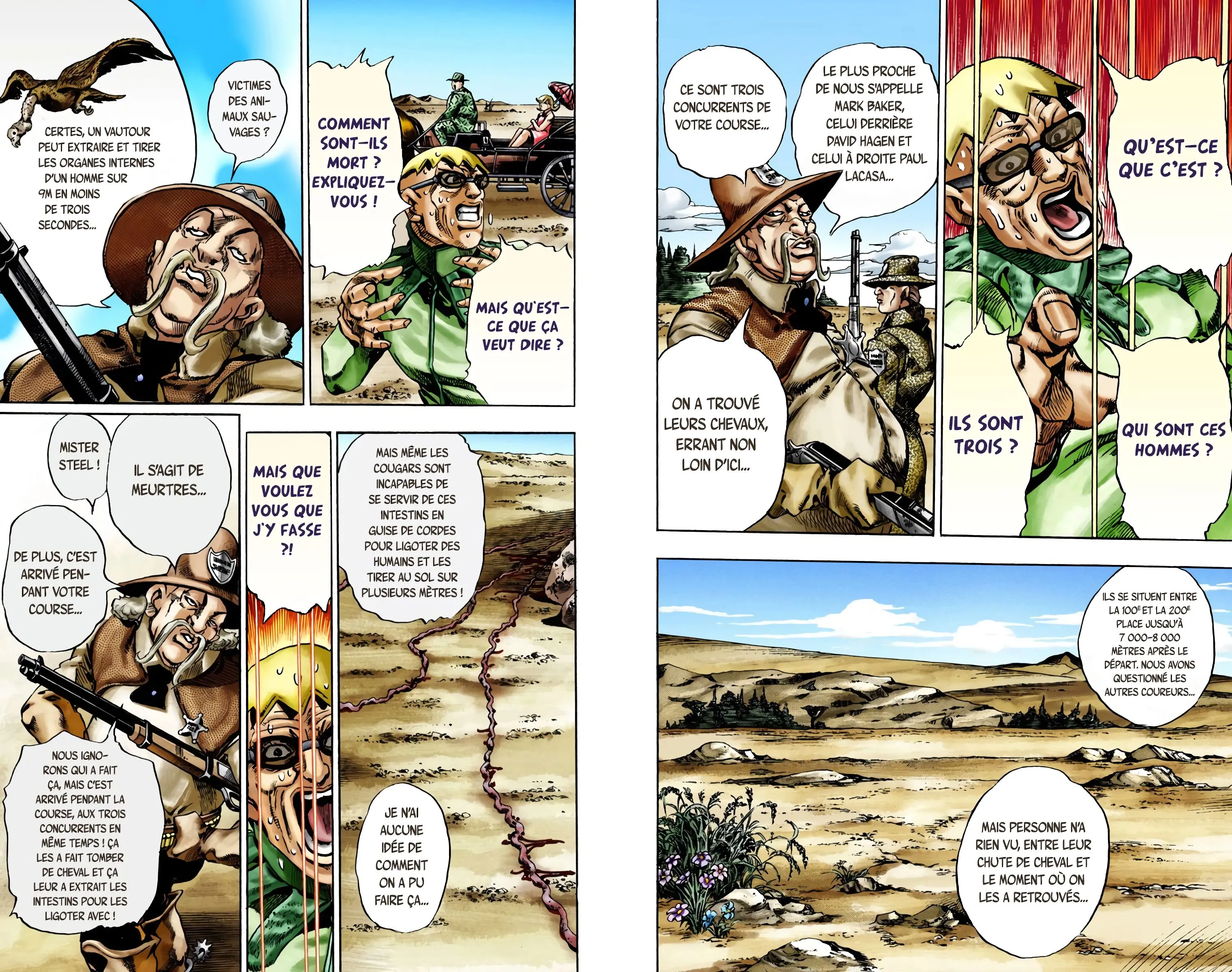 Read JoJo’s Bizarre Adventure Steel Ball Run FR Manga Online