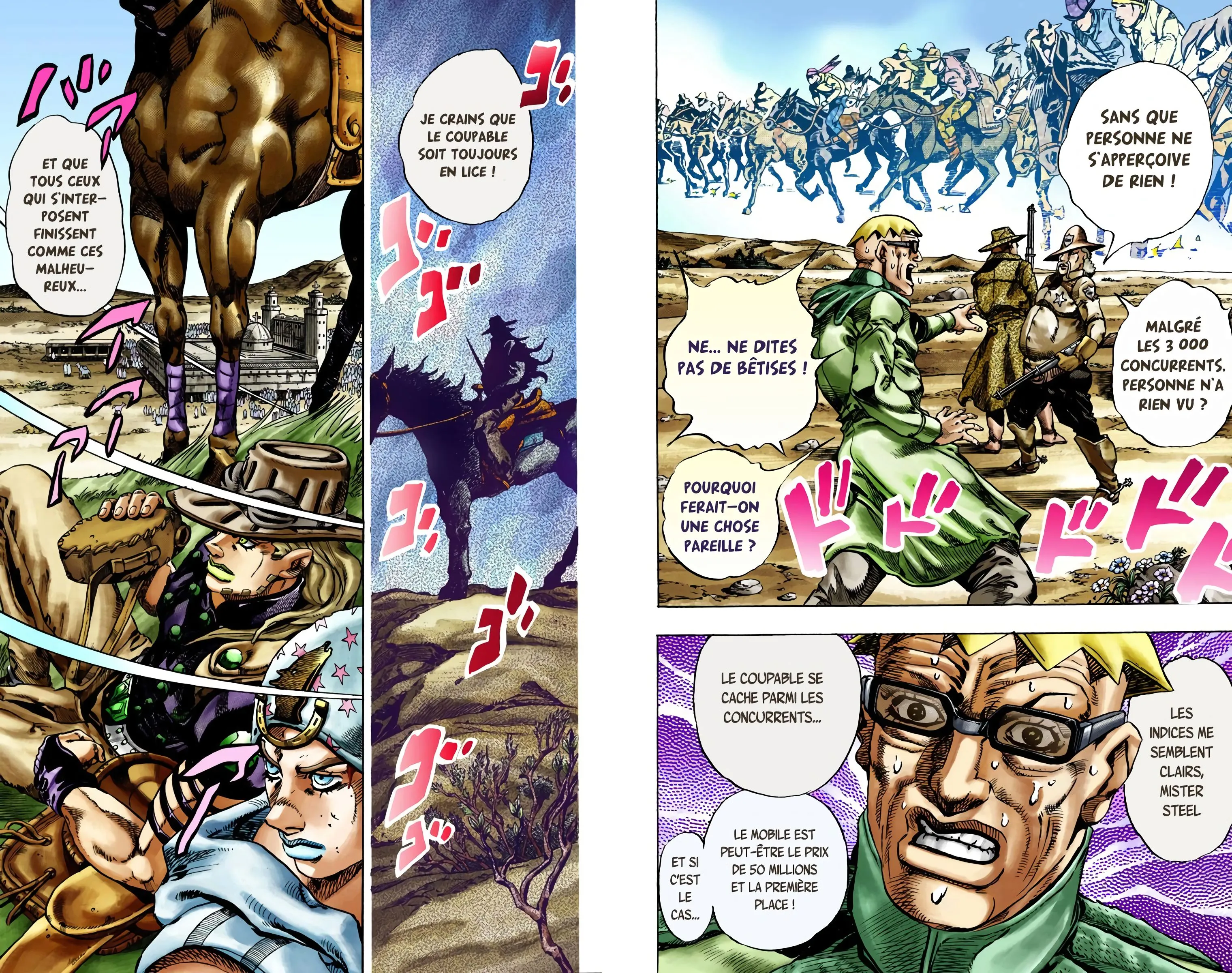 Read JoJo’s Bizarre Adventure Steel Ball Run FR Manga Online