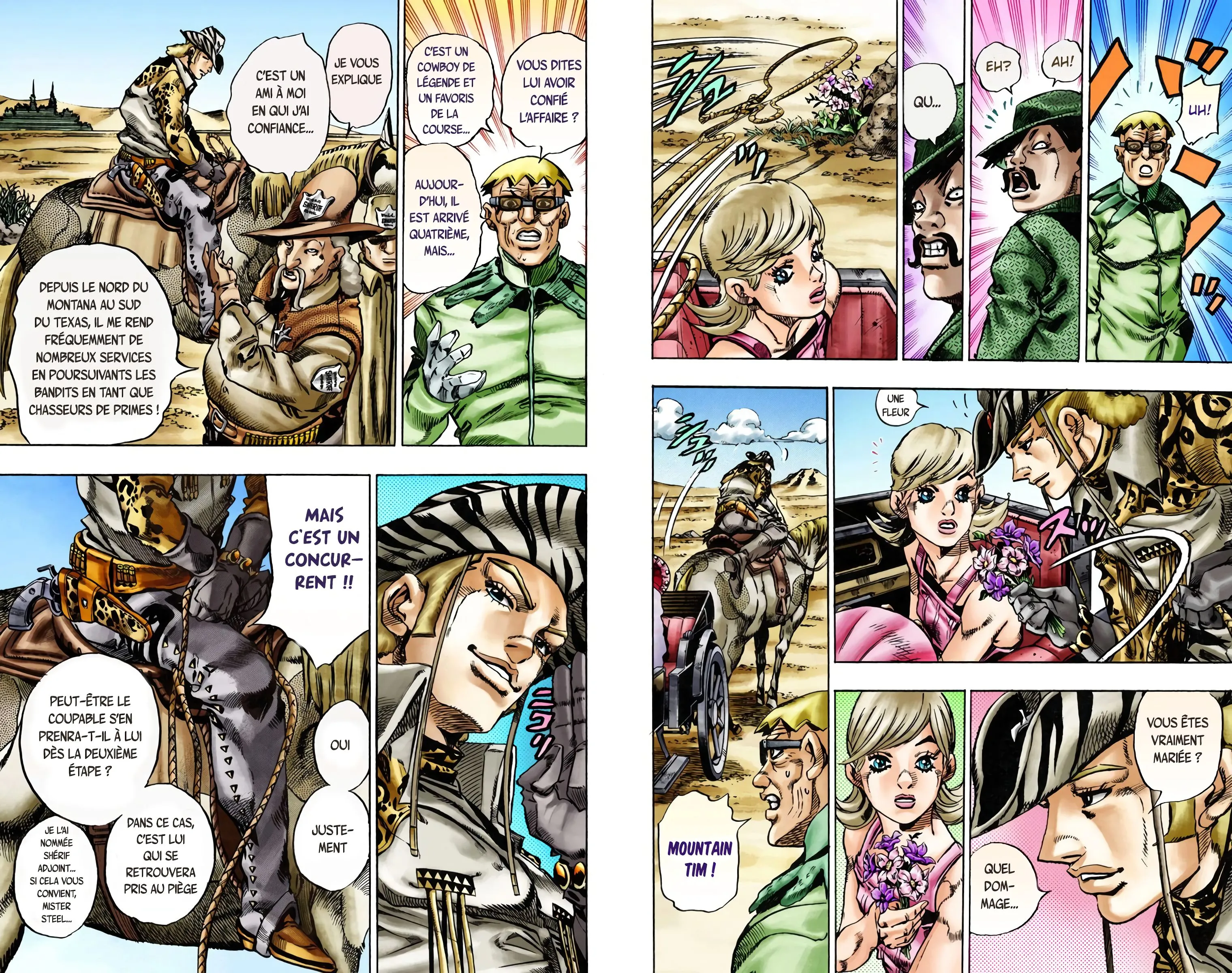 Read JoJo’s Bizarre Adventure Steel Ball Run FR Manga Online
