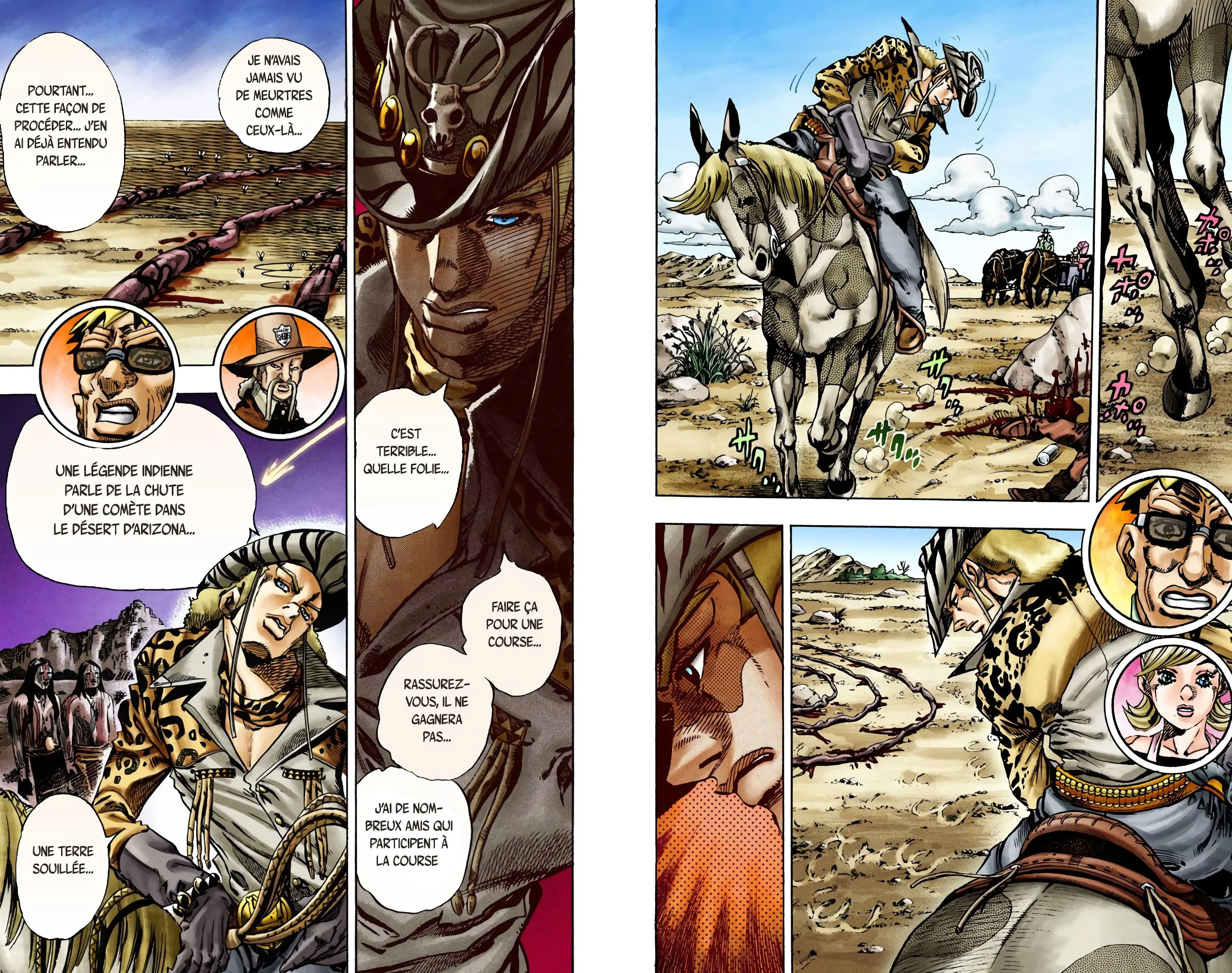 Read JoJo’s Bizarre Adventure Steel Ball Run FR Manga Online