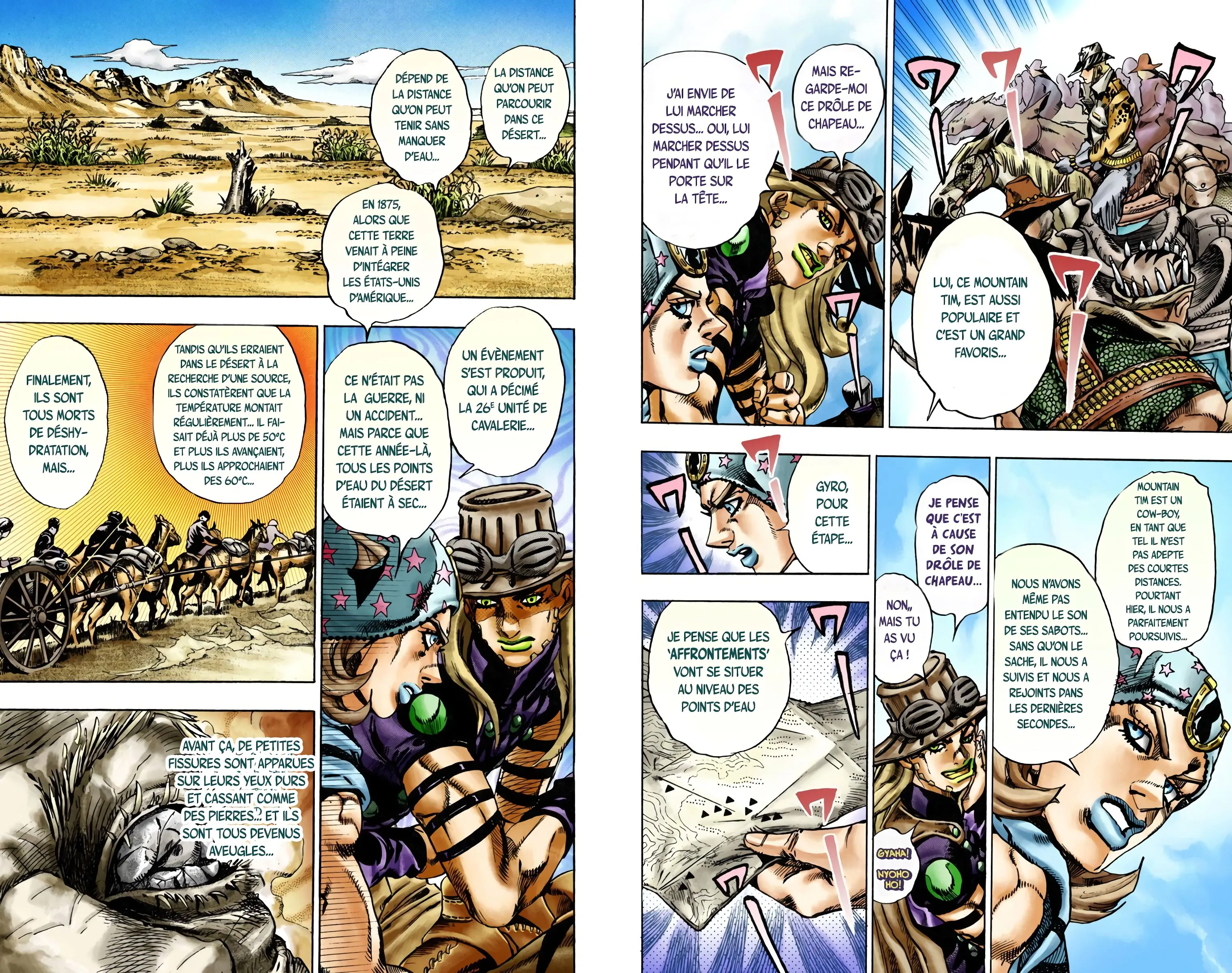 Read JoJo’s Bizarre Adventure Steel Ball Run FR Manga Online