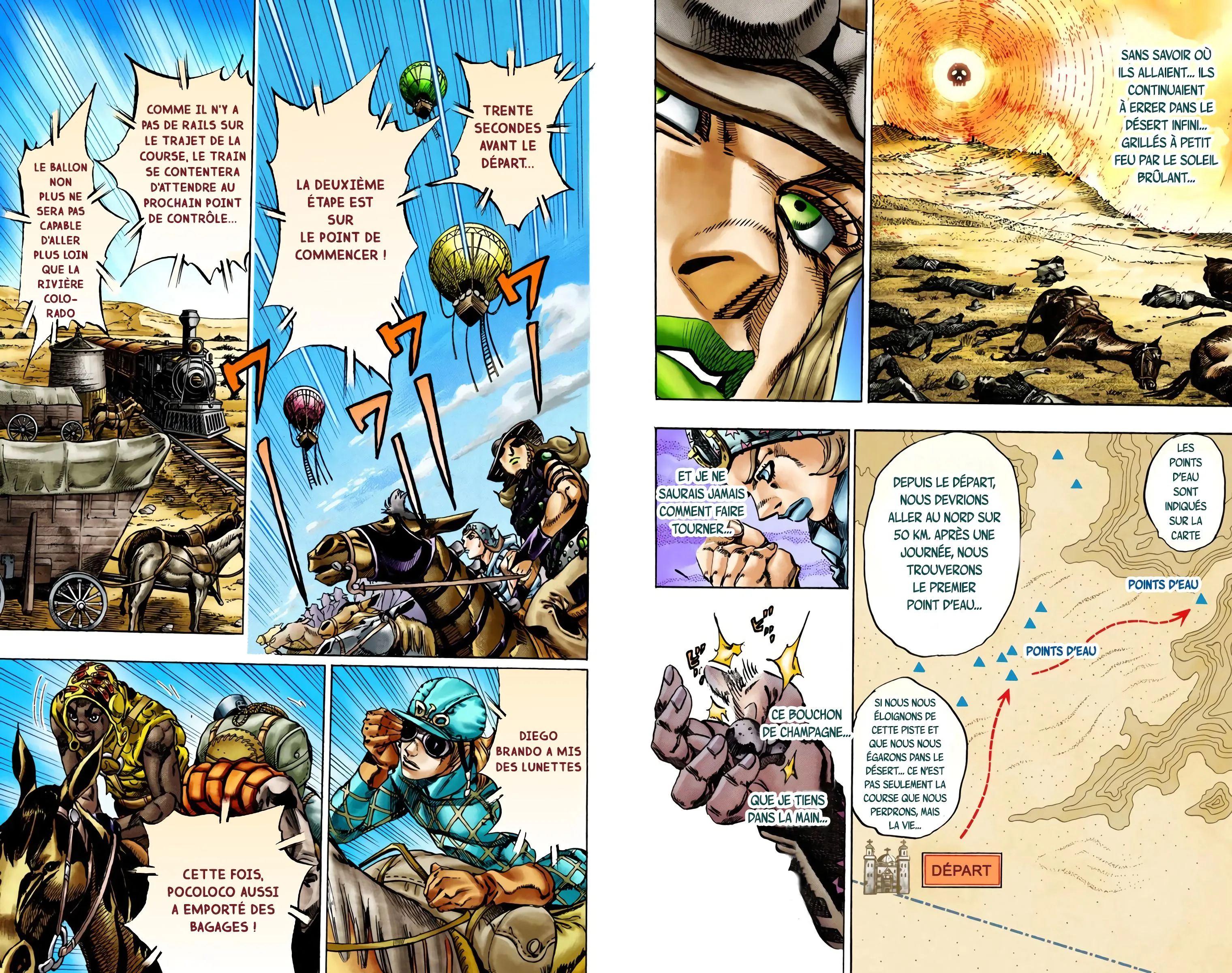 Read JoJo’s Bizarre Adventure Steel Ball Run FR Manga Online