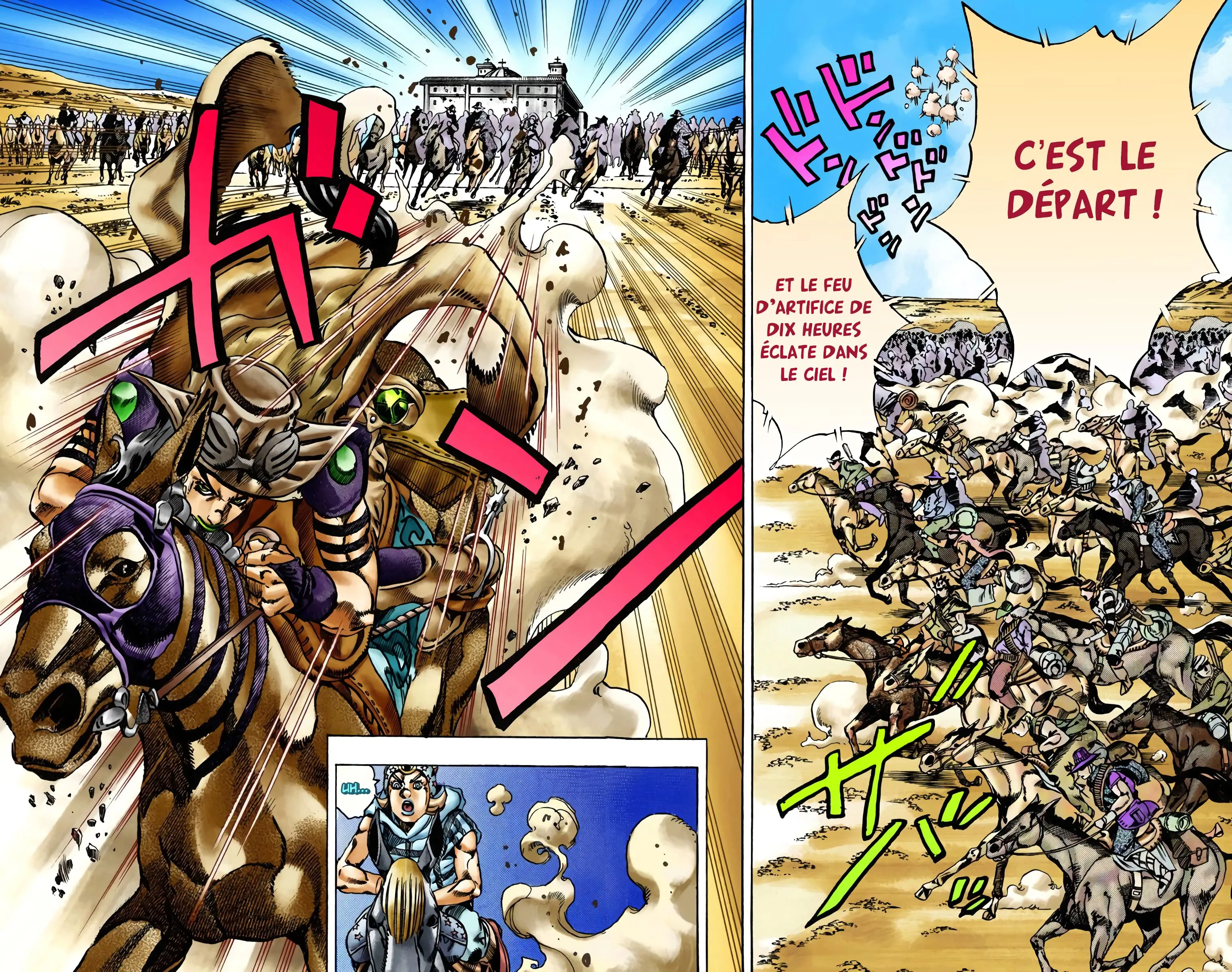 Read JoJo’s Bizarre Adventure Steel Ball Run FR Manga Online