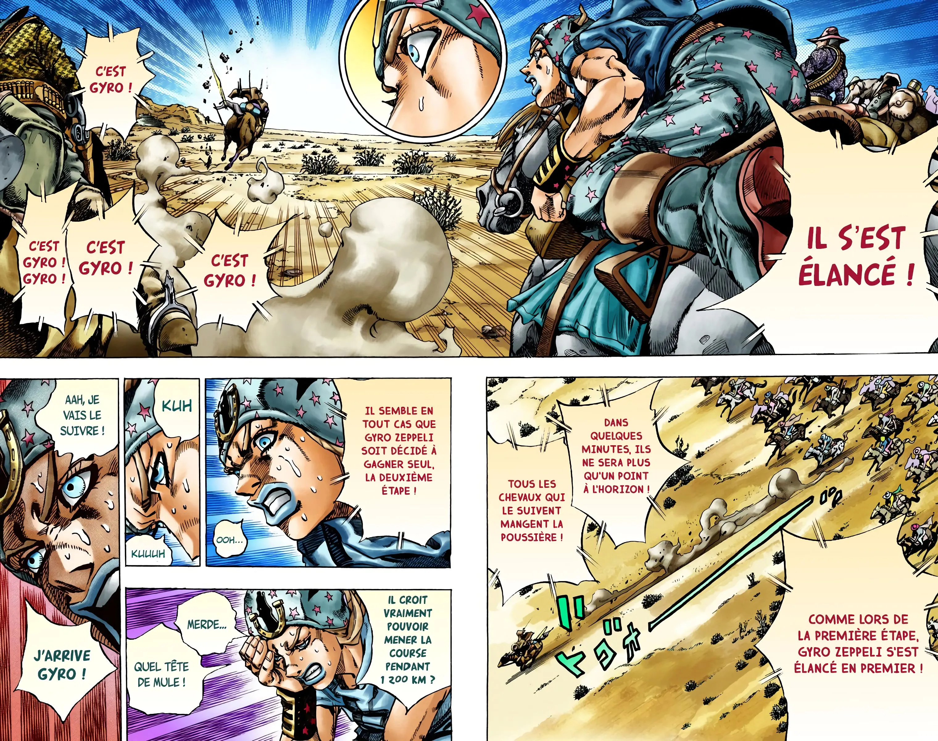 Read JoJo’s Bizarre Adventure Steel Ball Run FR Manga Online