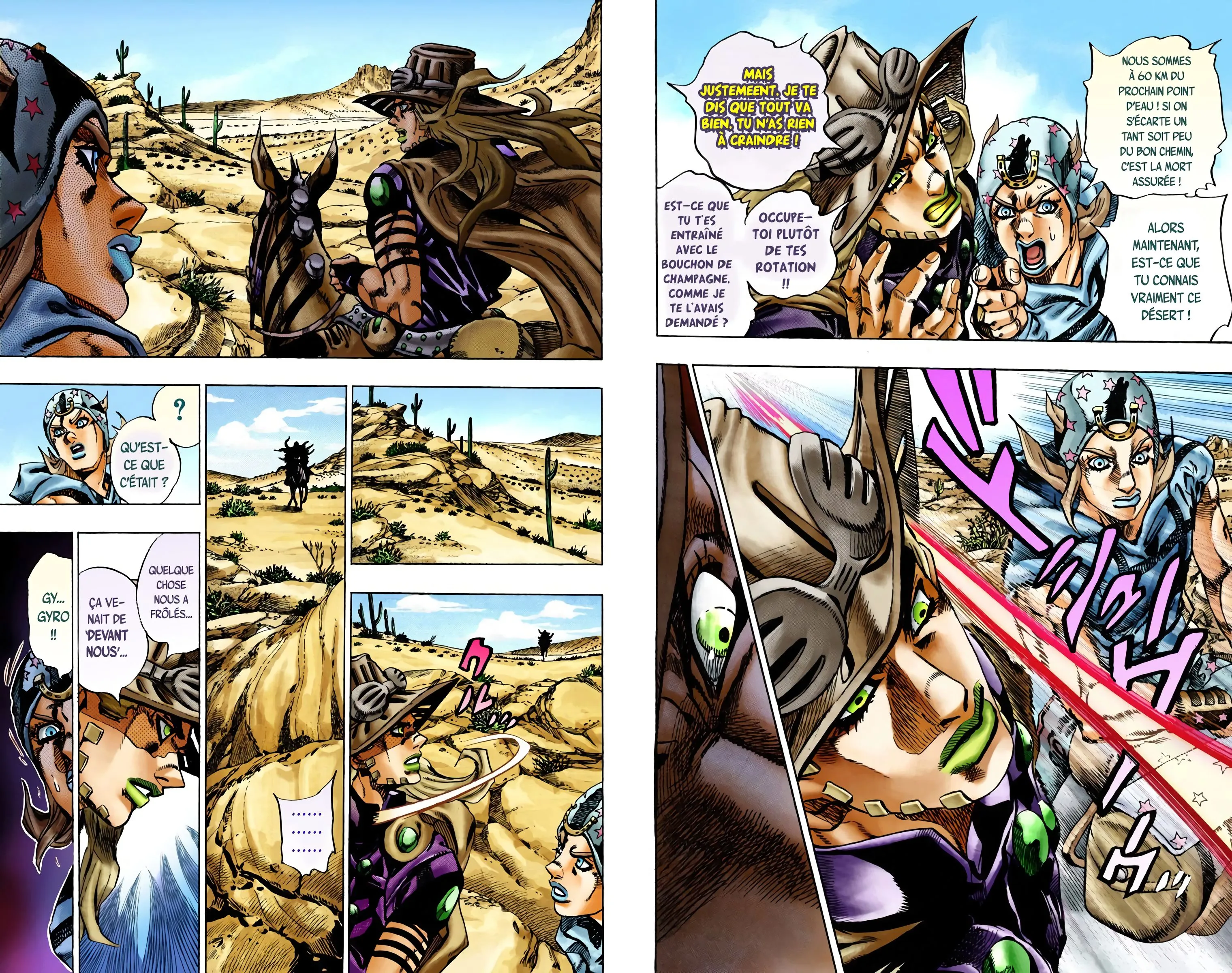 Read JoJo’s Bizarre Adventure Steel Ball Run FR Manga Online