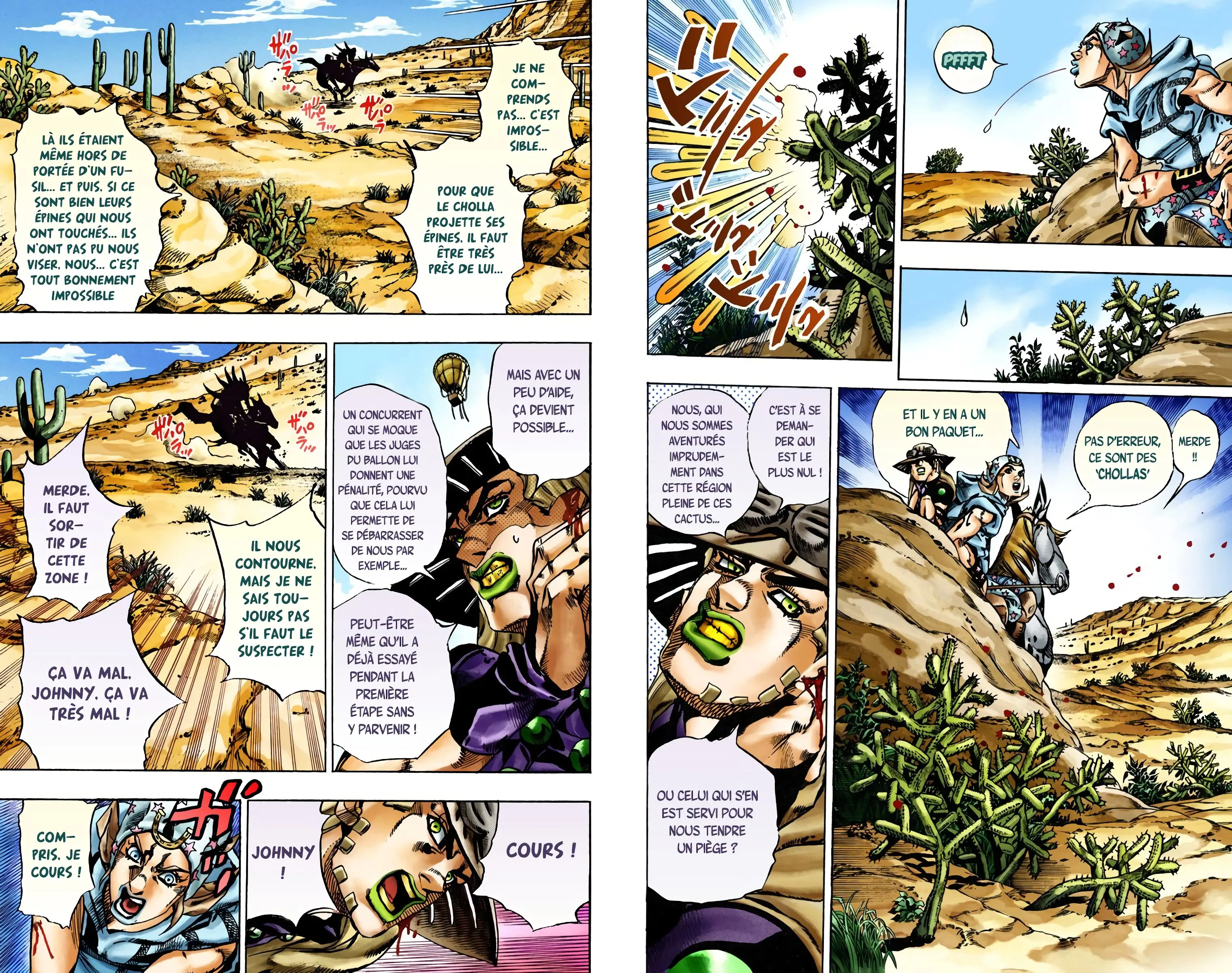 Read JoJo’s Bizarre Adventure Steel Ball Run FR Manga Online