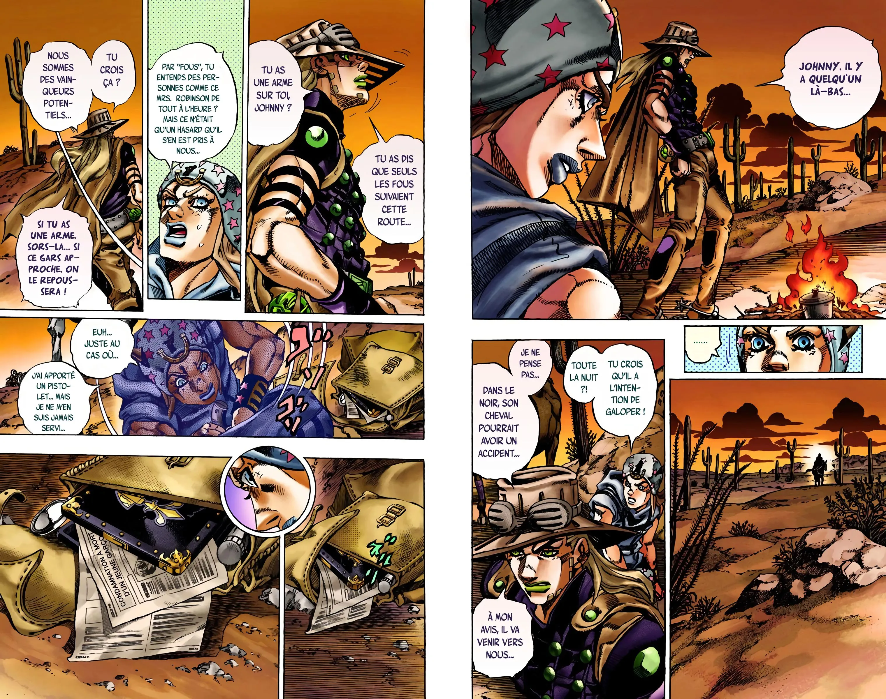 Read JoJo’s Bizarre Adventure Steel Ball Run FR Manga Online