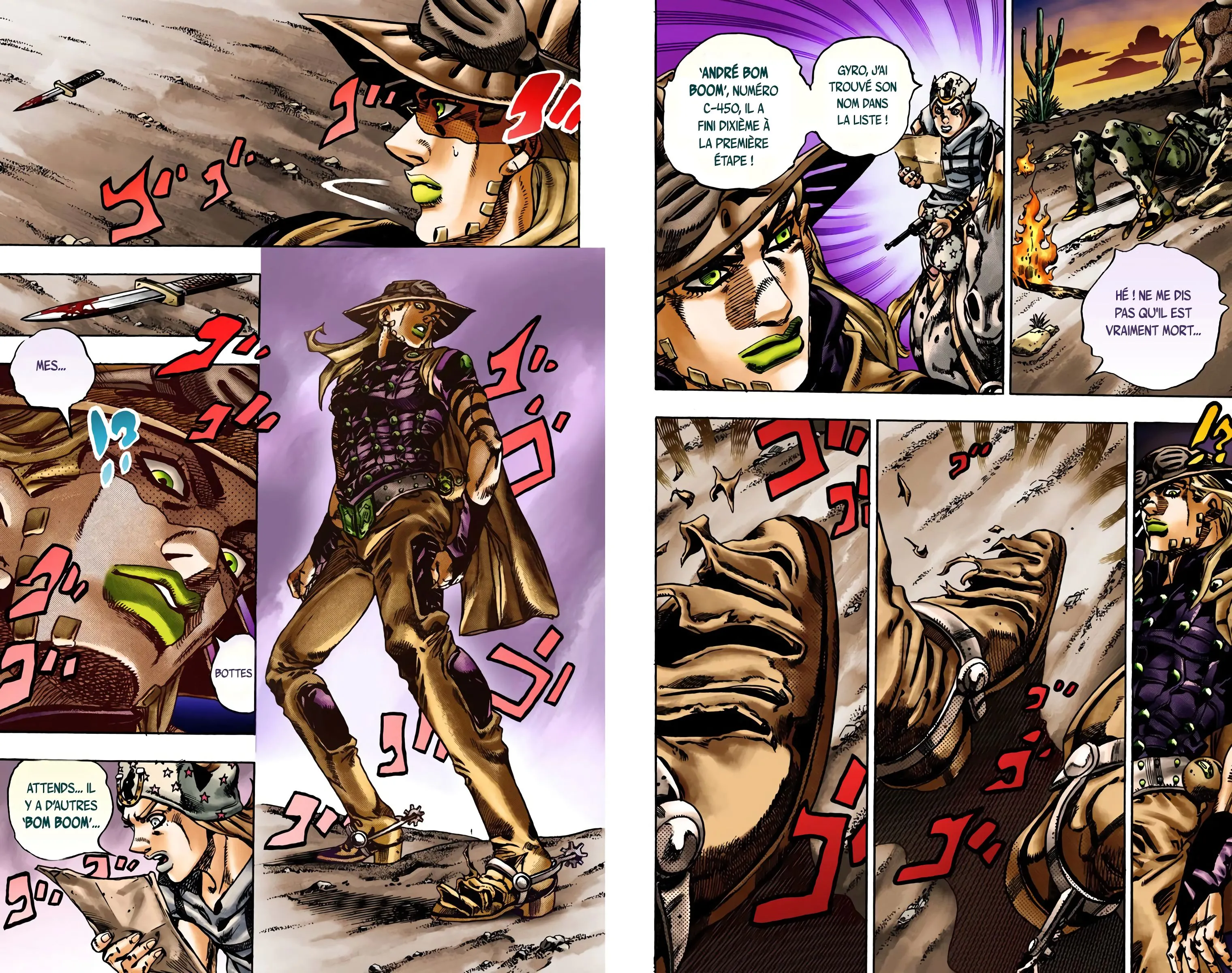 Read JoJo’s Bizarre Adventure Steel Ball Run FR Manga Online