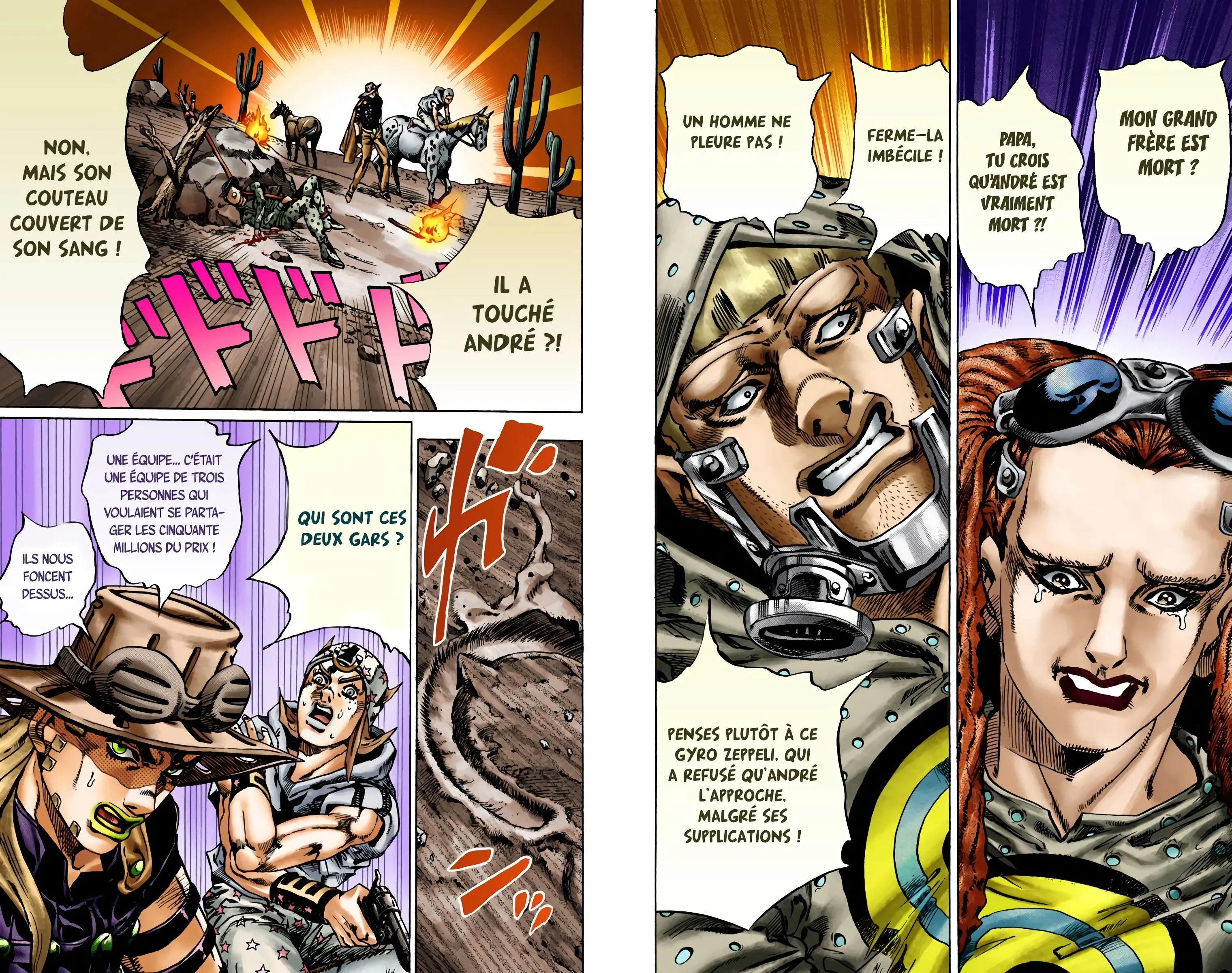 Read JoJo’s Bizarre Adventure Steel Ball Run FR Manga Online