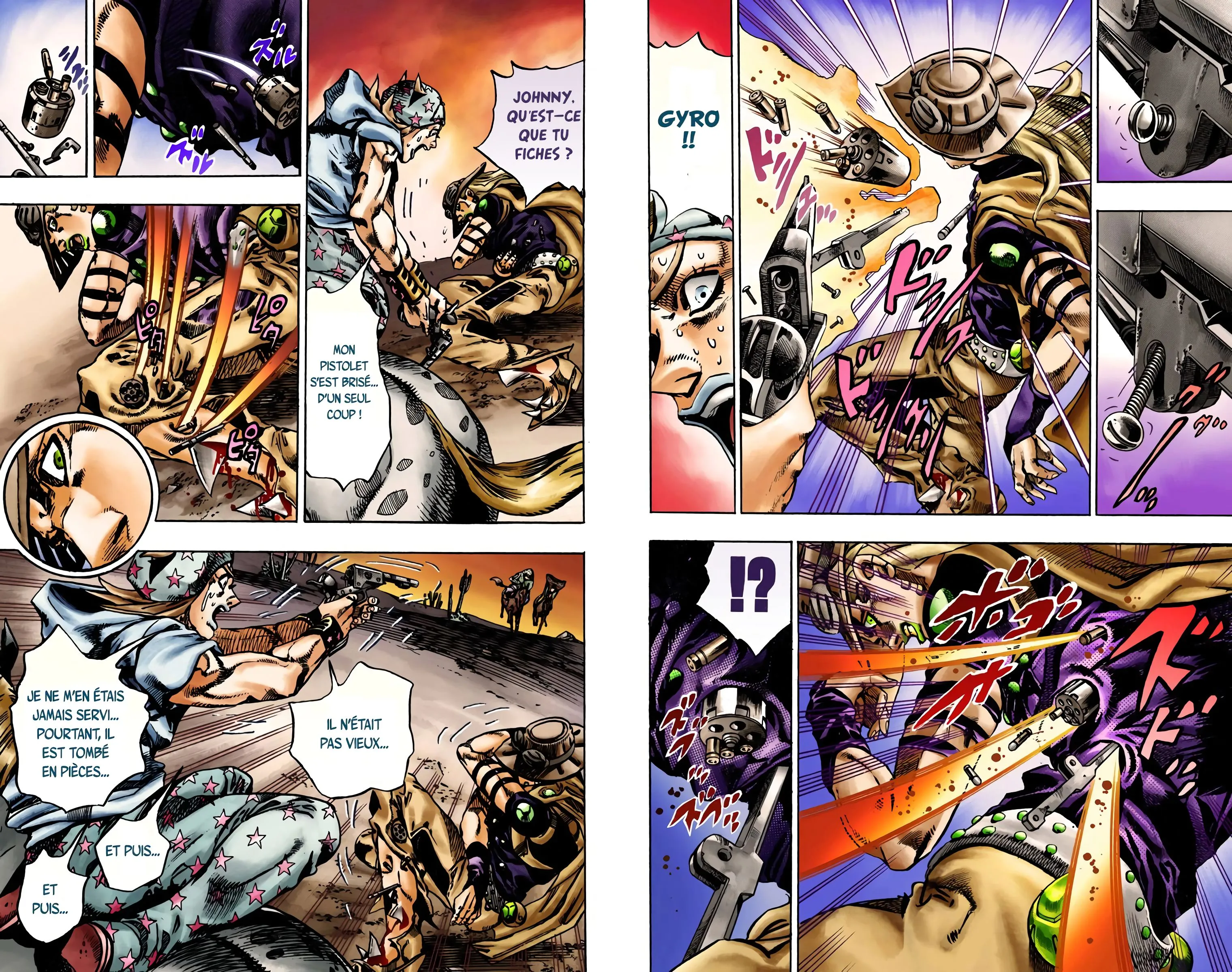 Read JoJo’s Bizarre Adventure Steel Ball Run FR Manga Online
