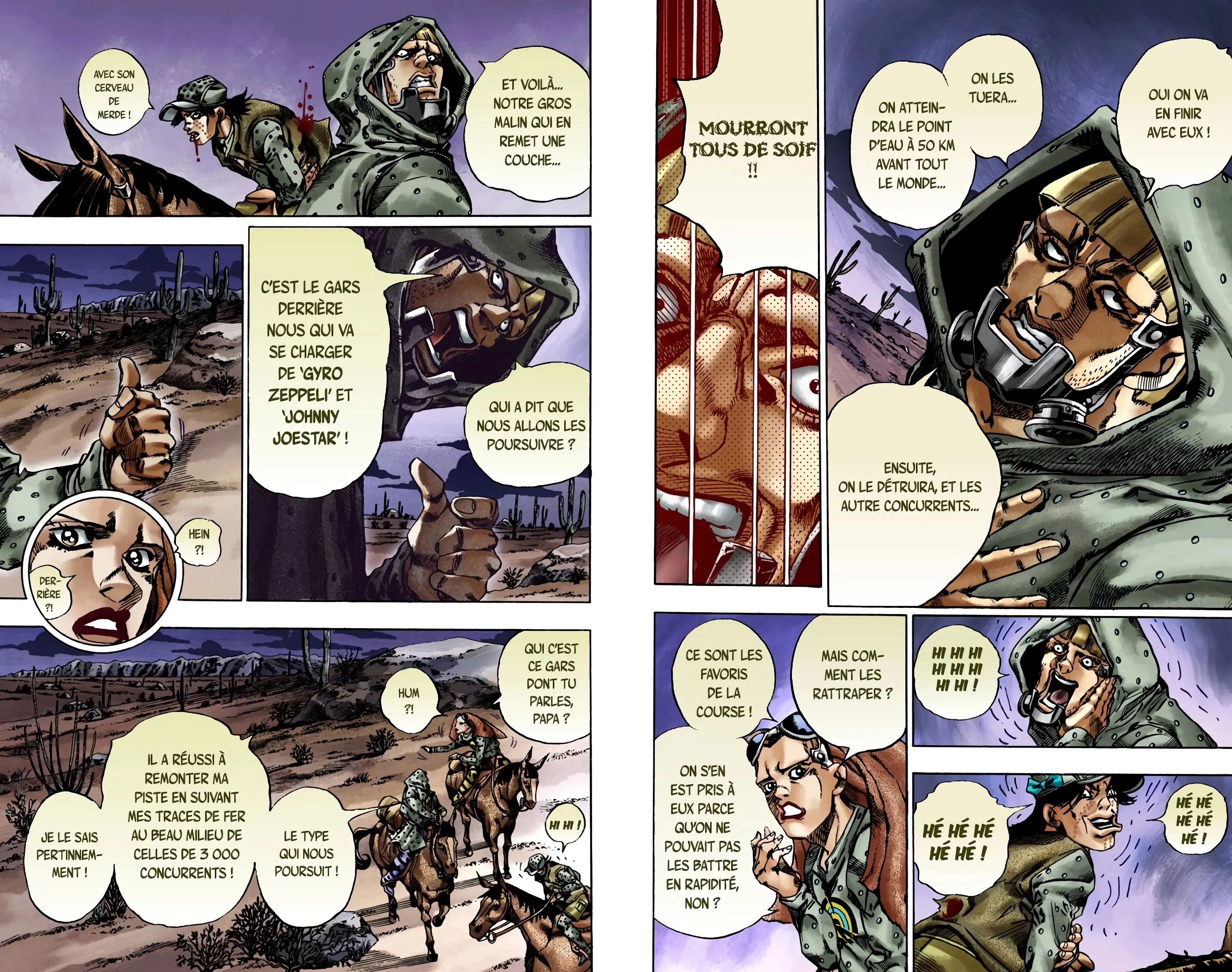 Read JoJo’s Bizarre Adventure Steel Ball Run FR Manga Online