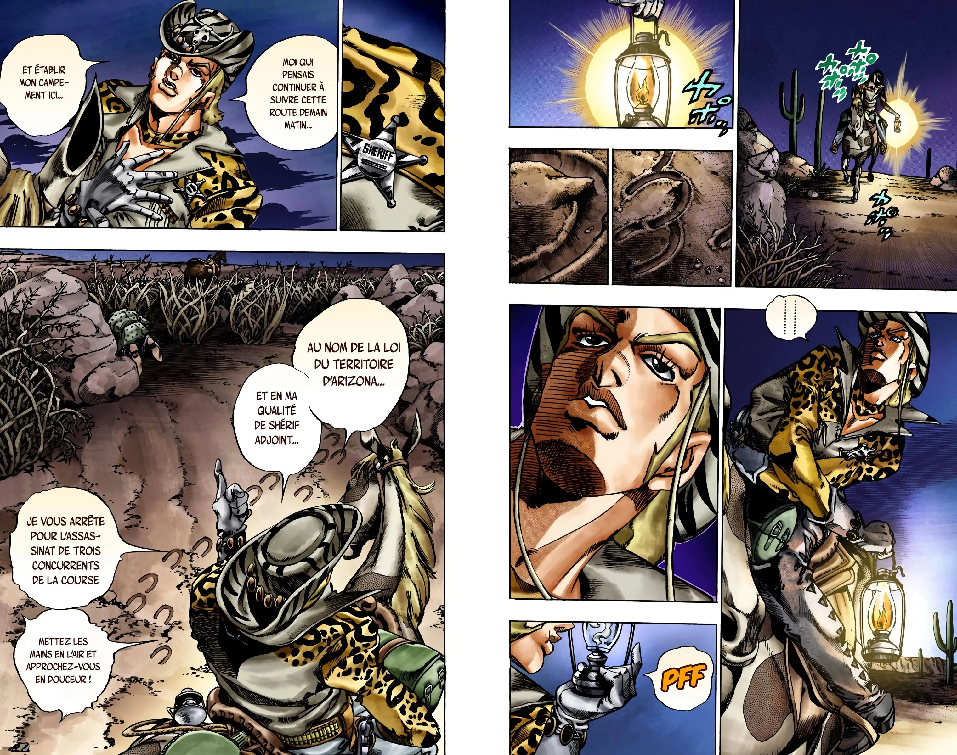 Read JoJo’s Bizarre Adventure Steel Ball Run FR Manga Online
