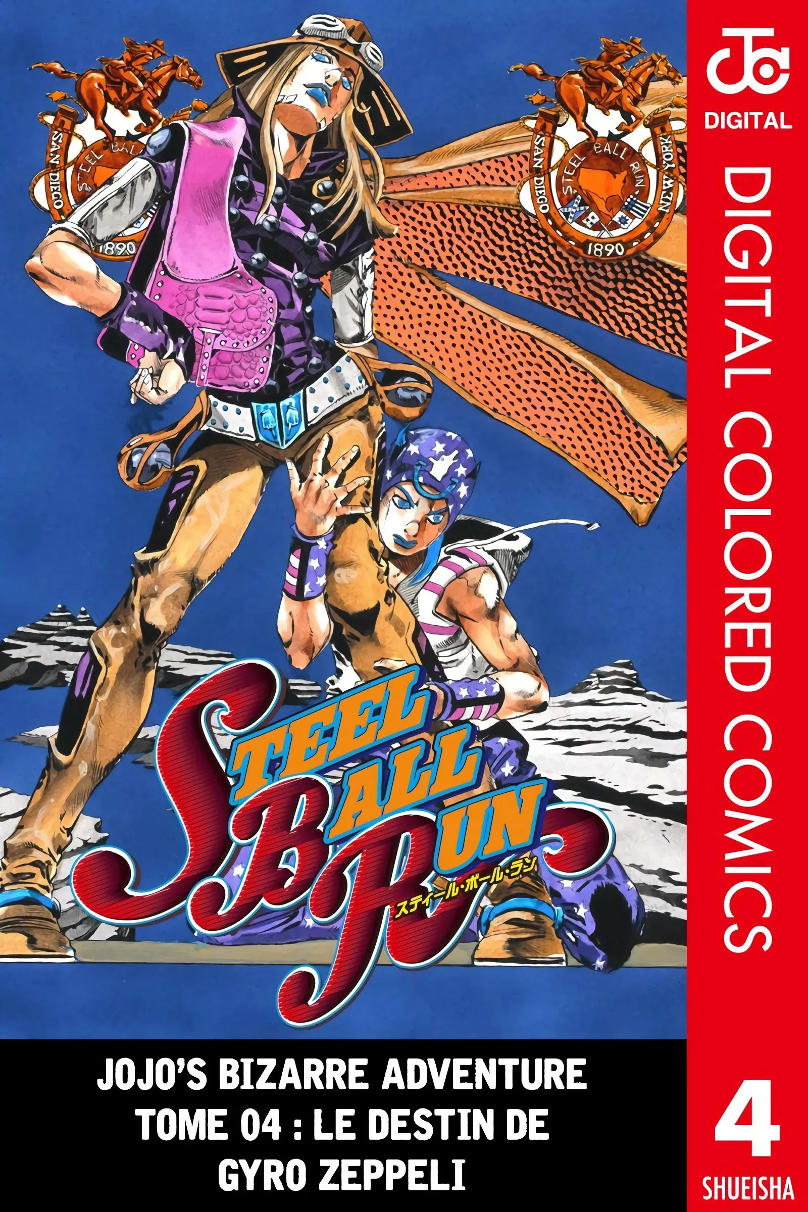 Read JoJo’s Bizarre Adventure Steel Ball Run FR Manga Online