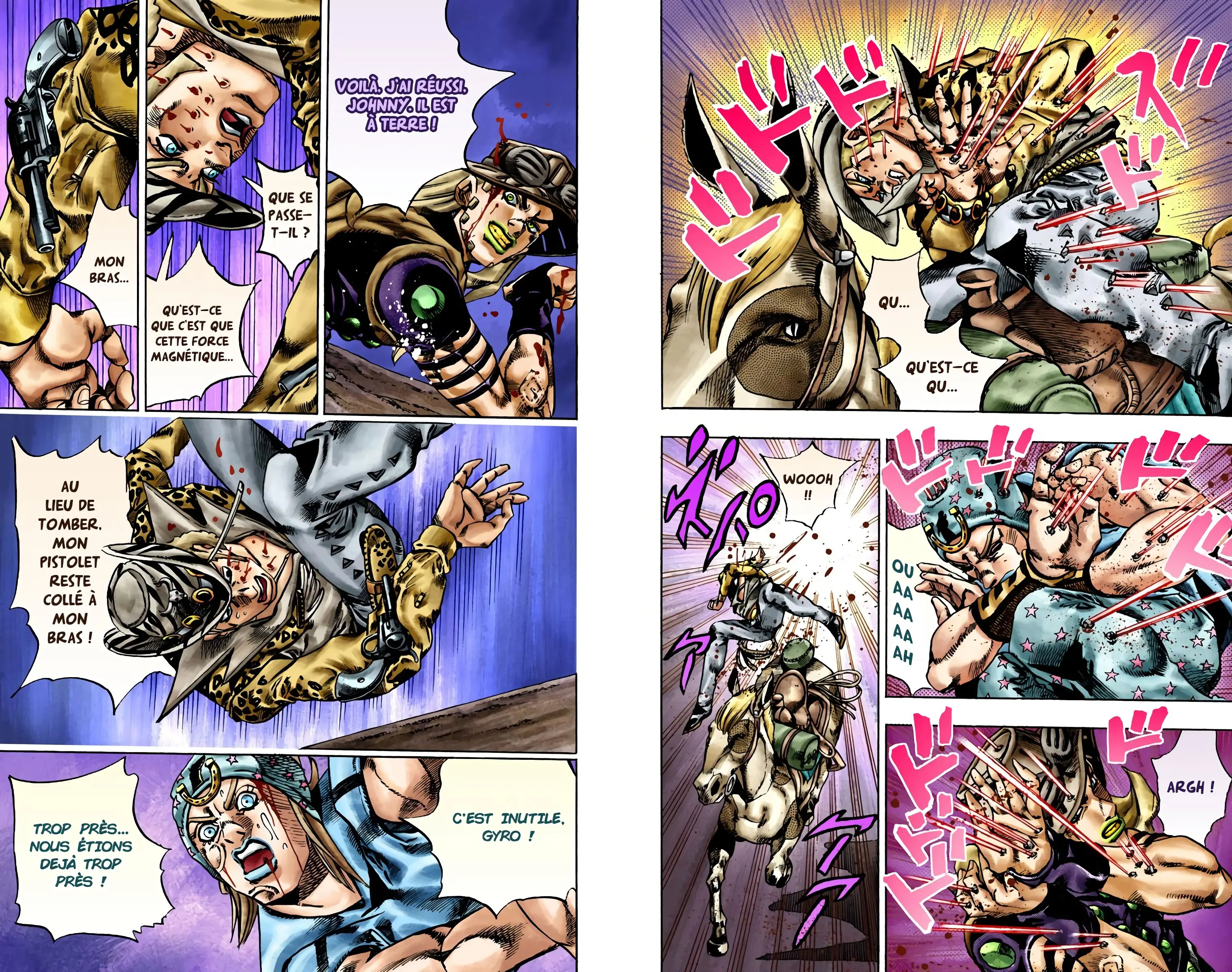 Read JoJo’s Bizarre Adventure Steel Ball Run FR Manga Online