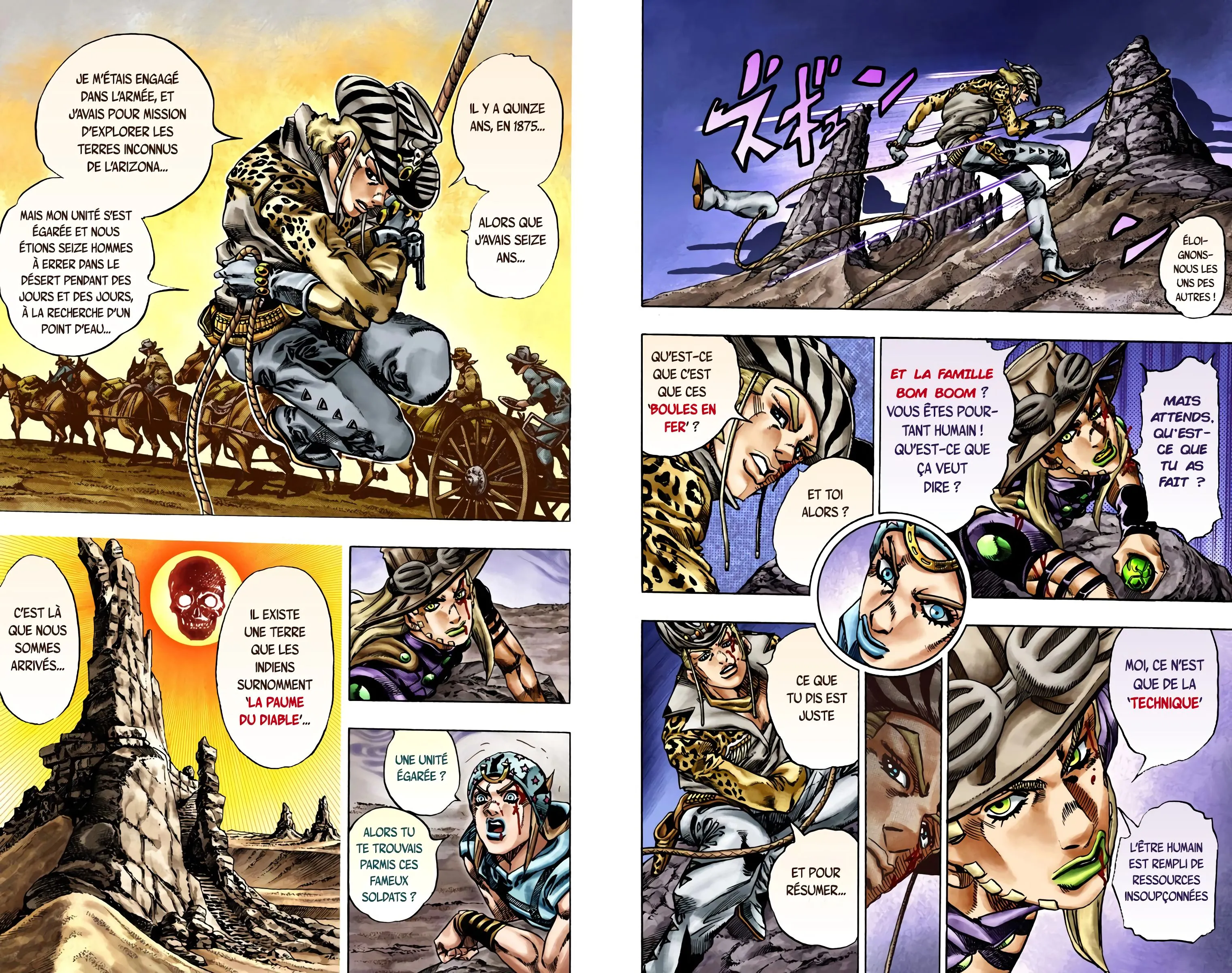 Read JoJo’s Bizarre Adventure Steel Ball Run FR Manga Online