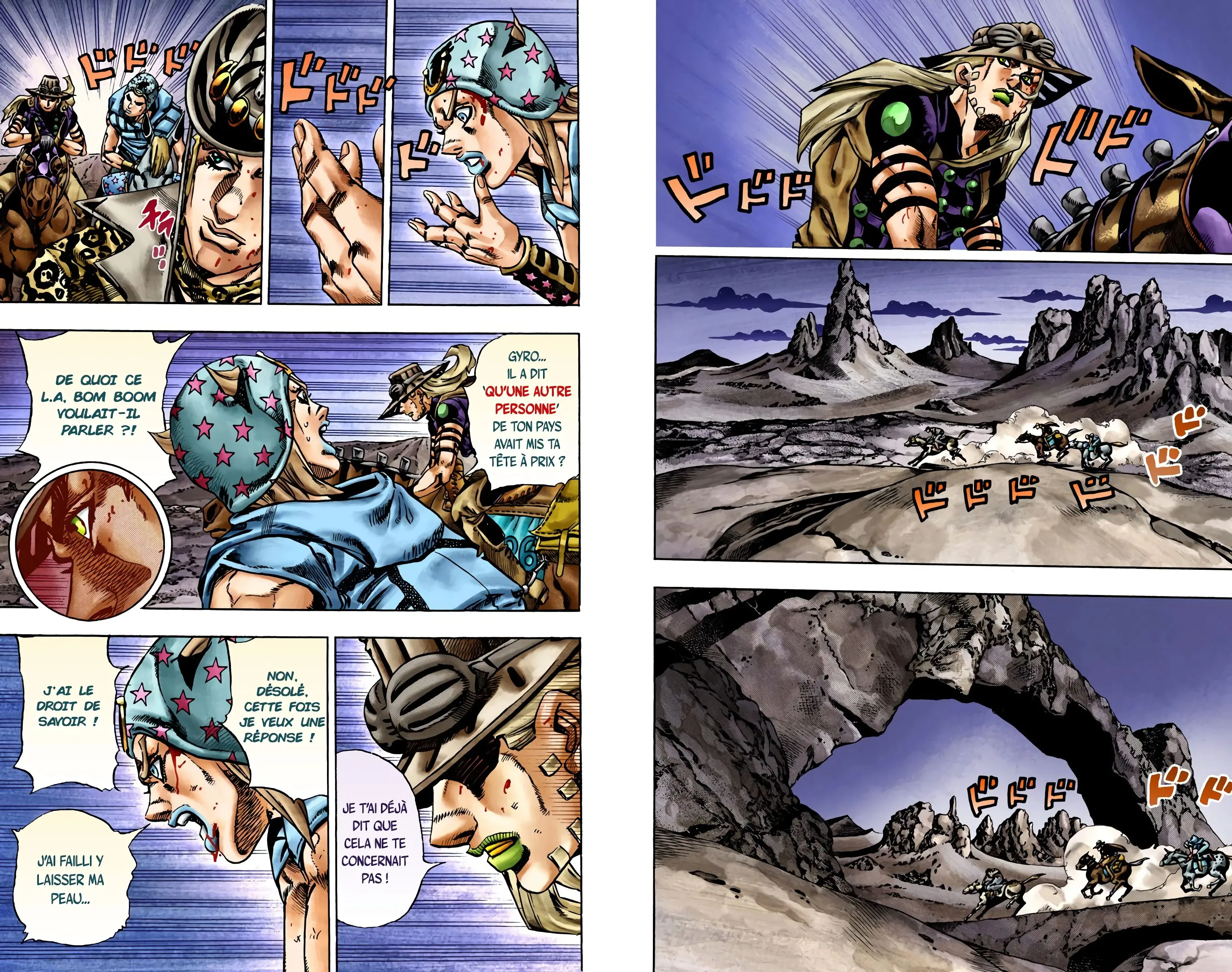 Read JoJo’s Bizarre Adventure Steel Ball Run FR Manga Online