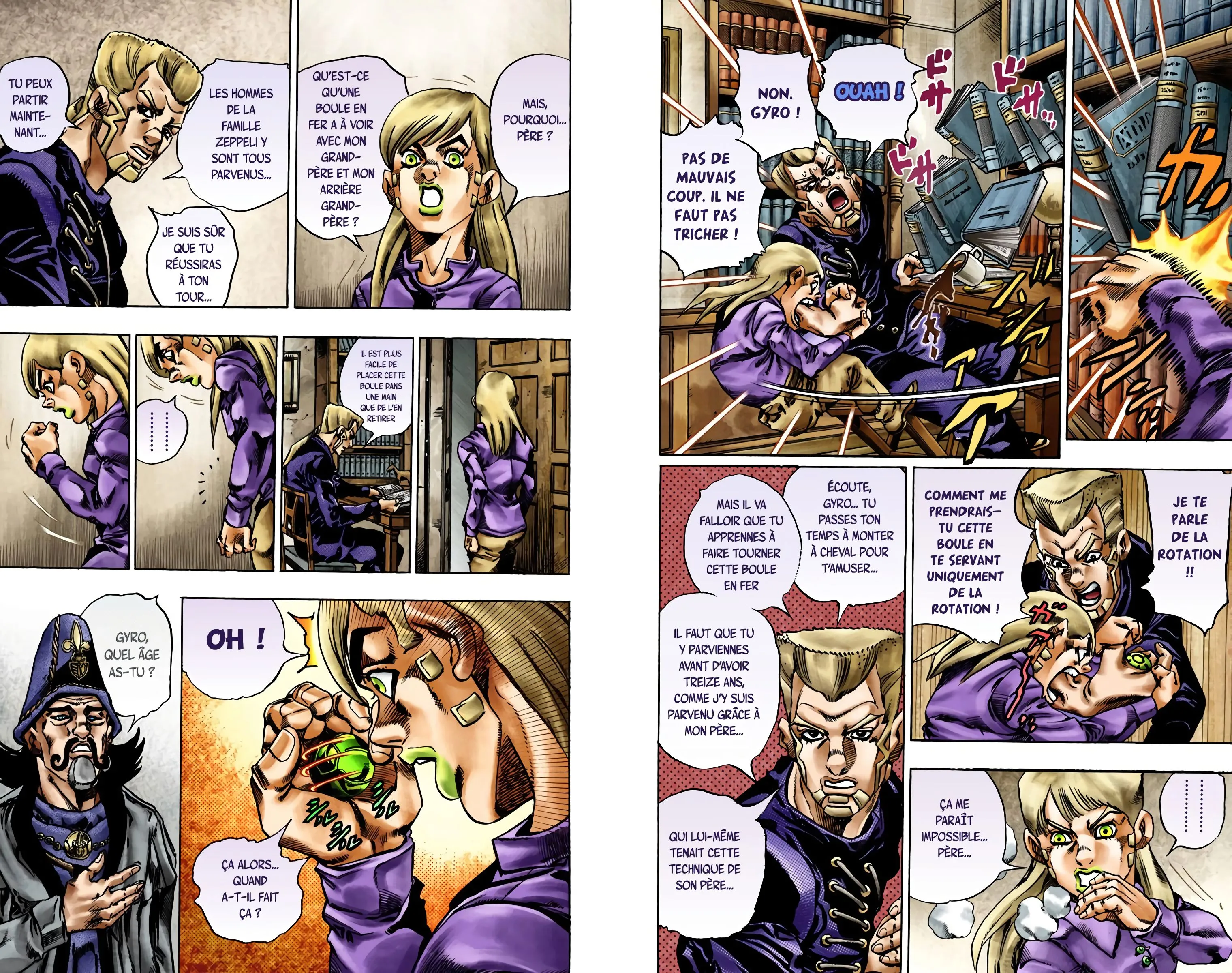 Read JoJo’s Bizarre Adventure Steel Ball Run FR Manga Online