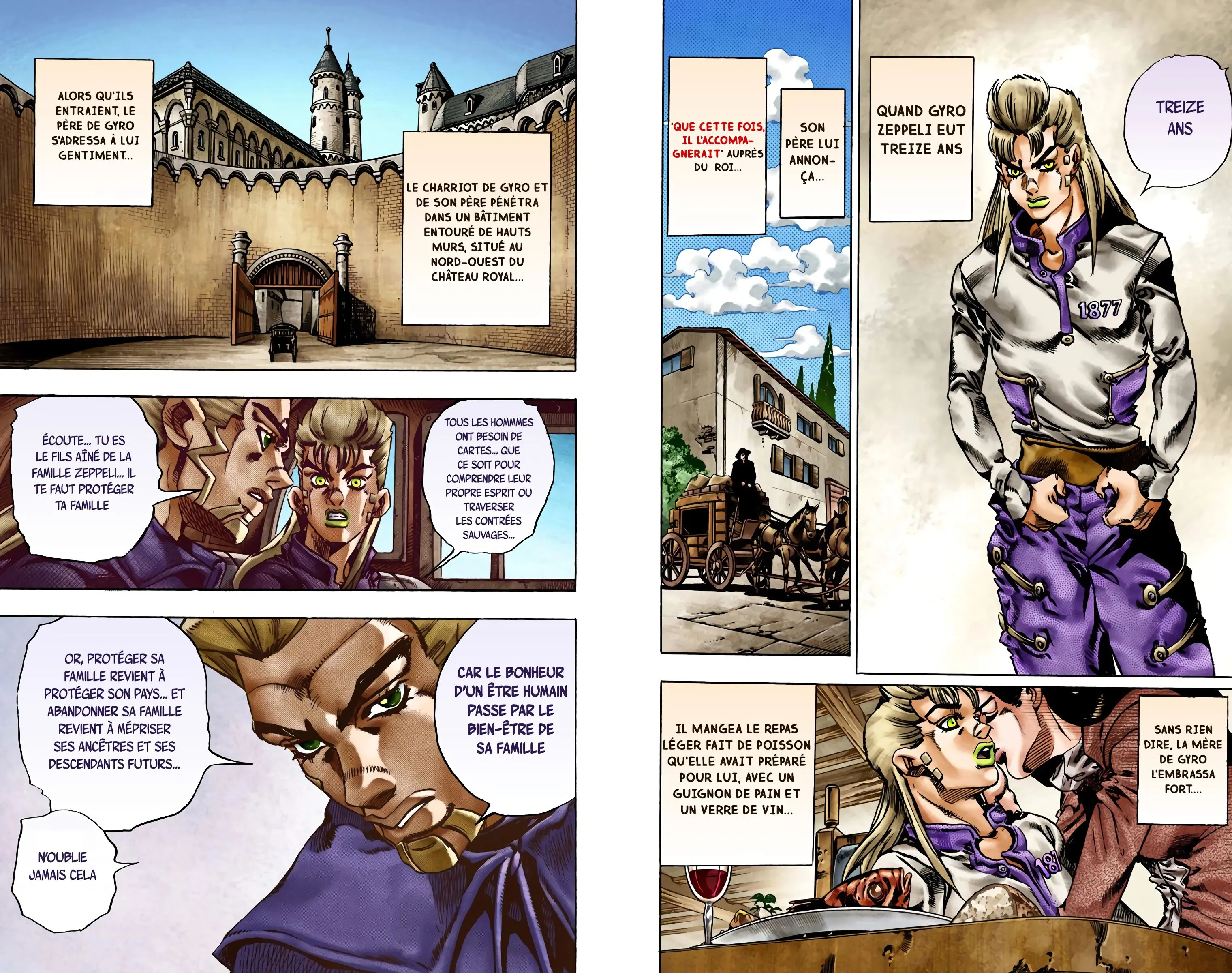 Read JoJo’s Bizarre Adventure Steel Ball Run FR Manga Online