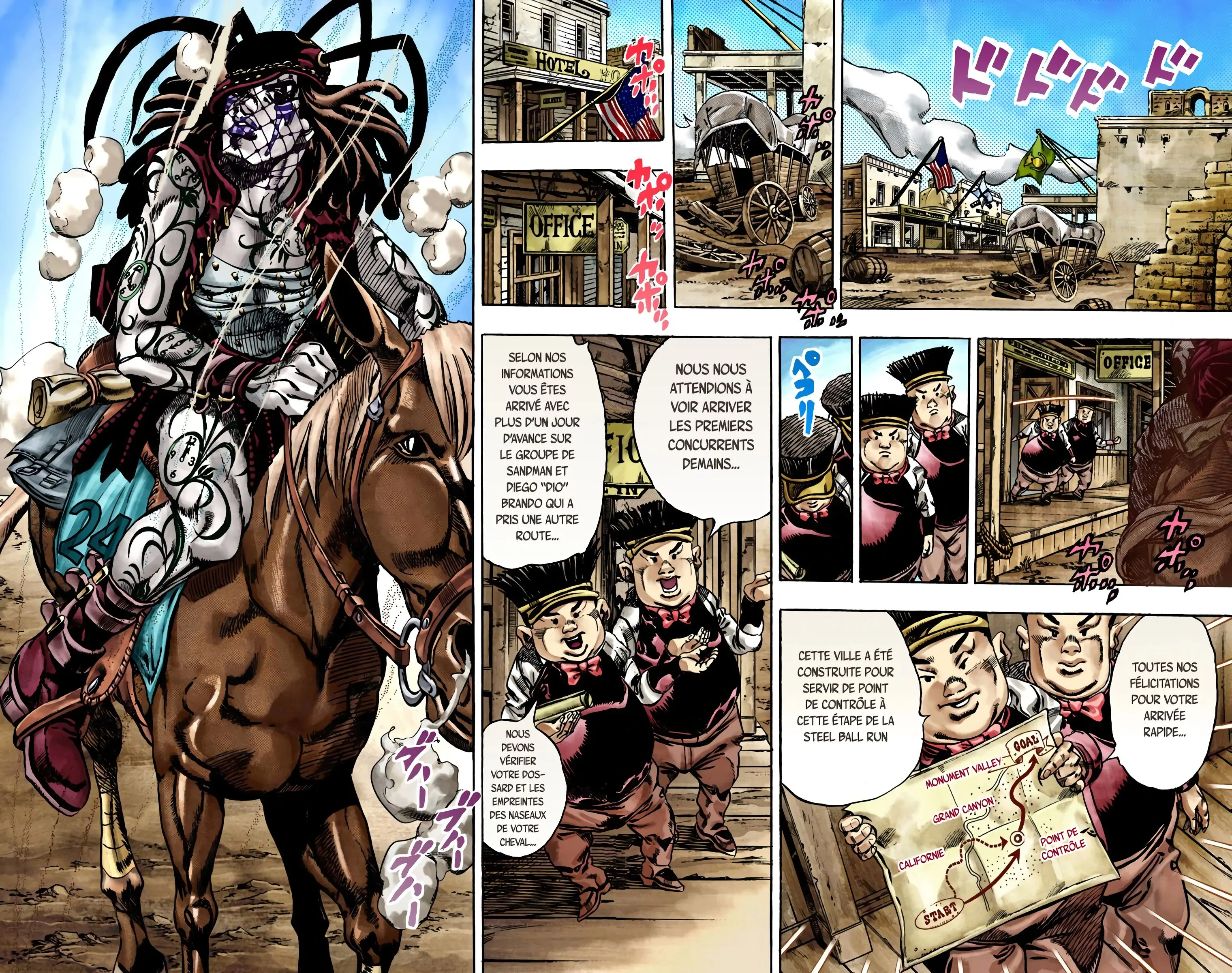 Read JoJo’s Bizarre Adventure Steel Ball Run FR Manga Online