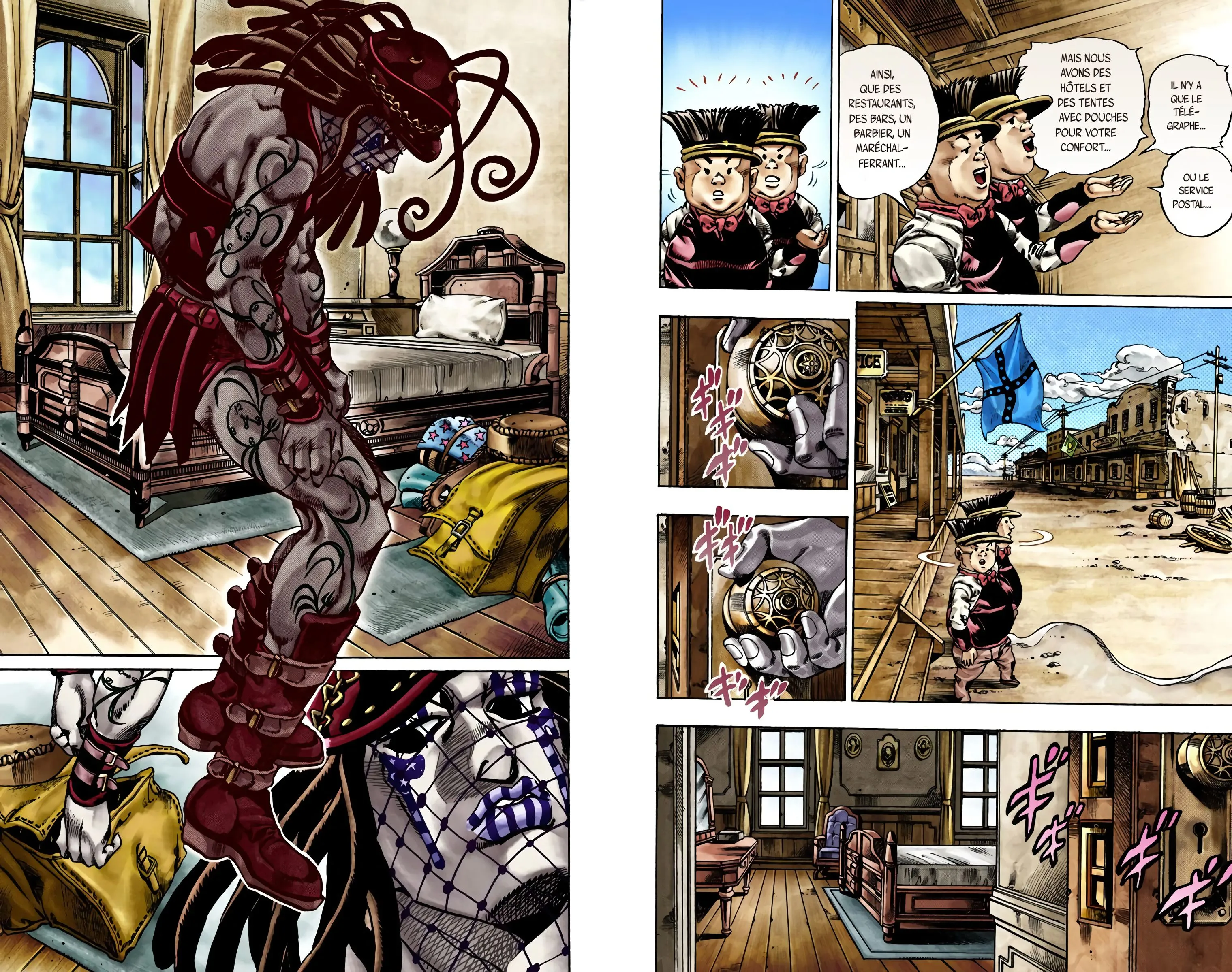 Read JoJo’s Bizarre Adventure Steel Ball Run FR Manga Online