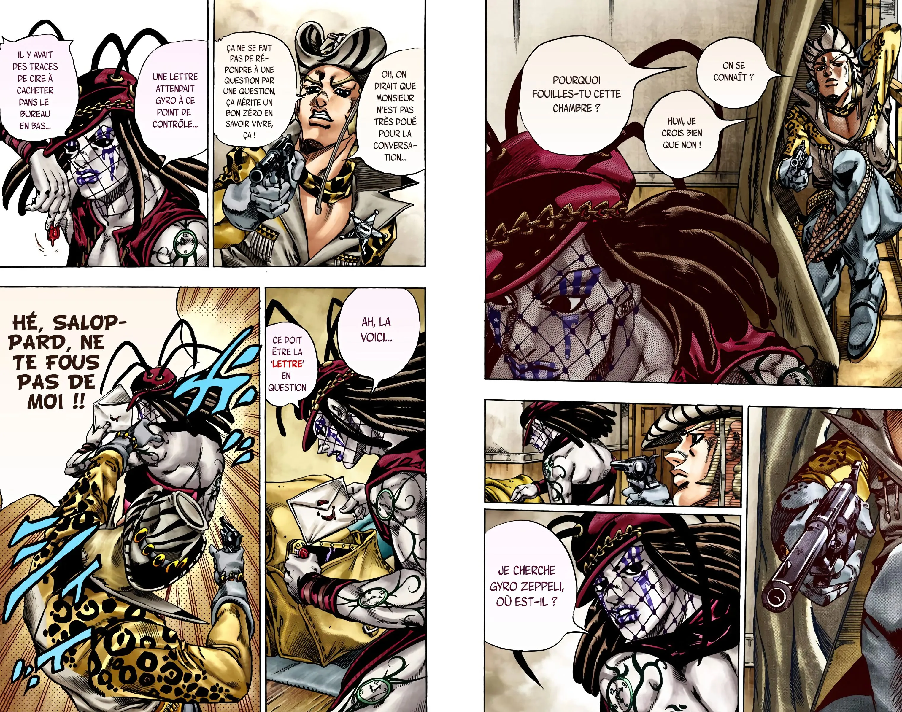 Read JoJo’s Bizarre Adventure Steel Ball Run FR Manga Online