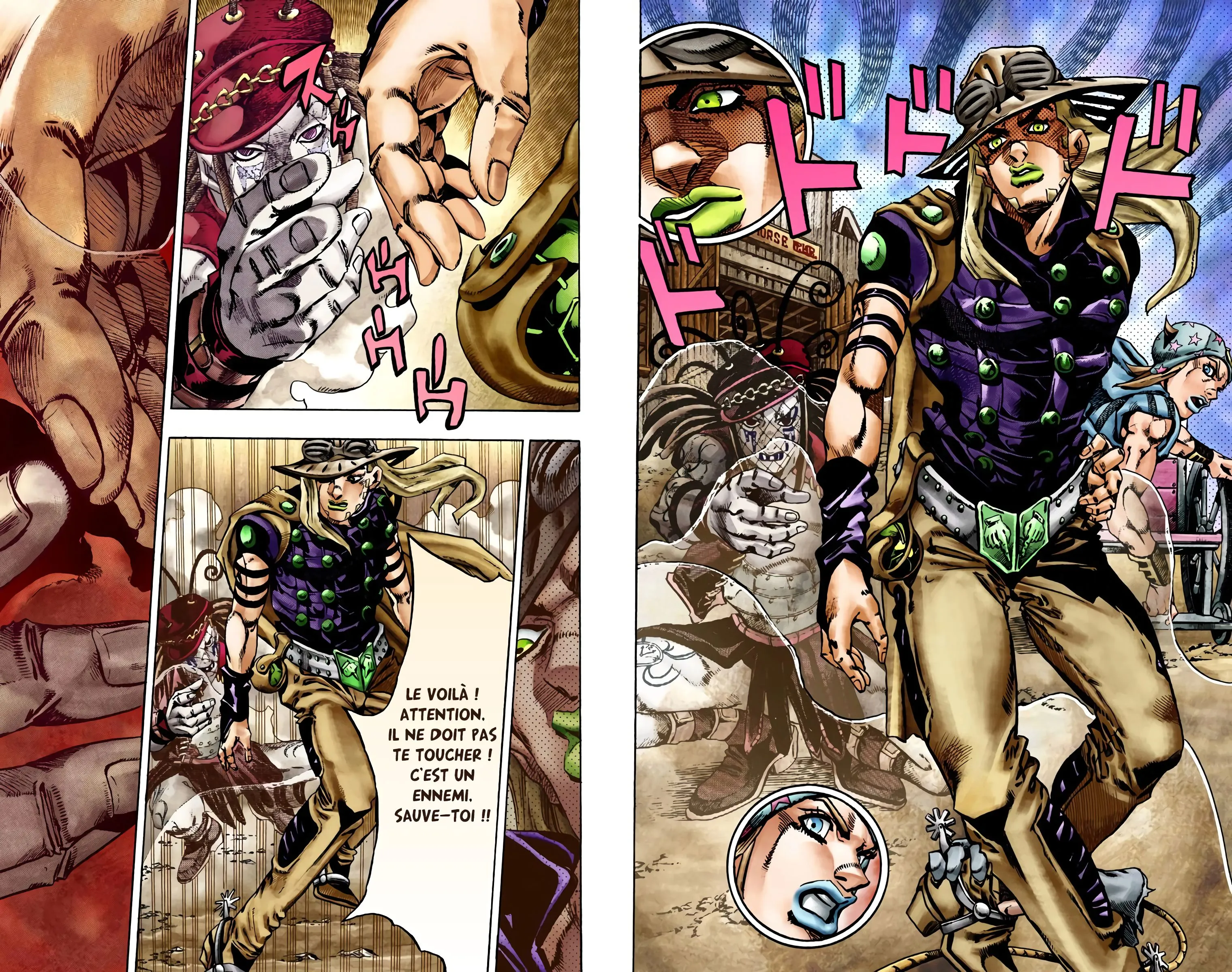 Read JoJo’s Bizarre Adventure Steel Ball Run FR Manga Online