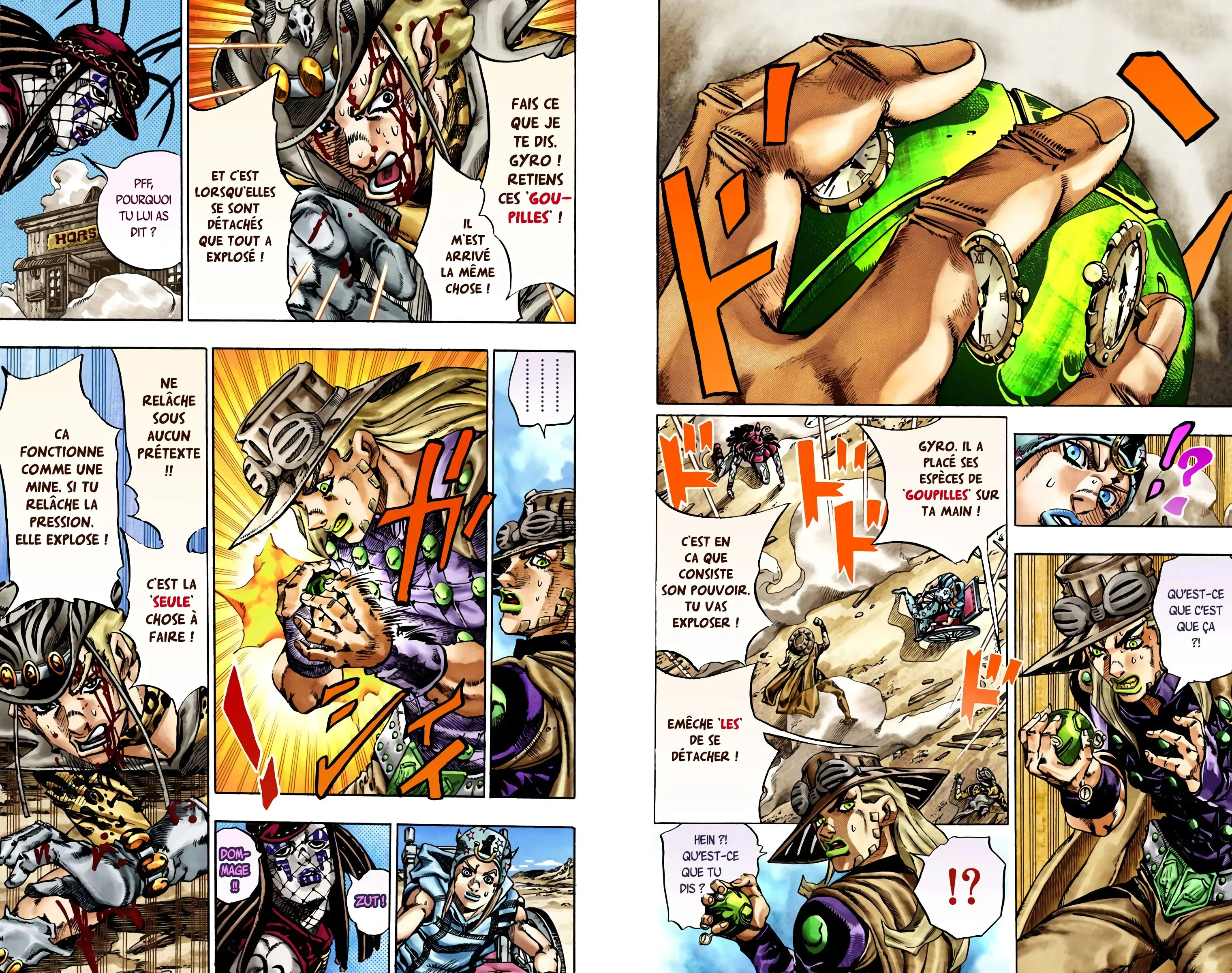Read JoJo’s Bizarre Adventure Steel Ball Run FR Manga Online