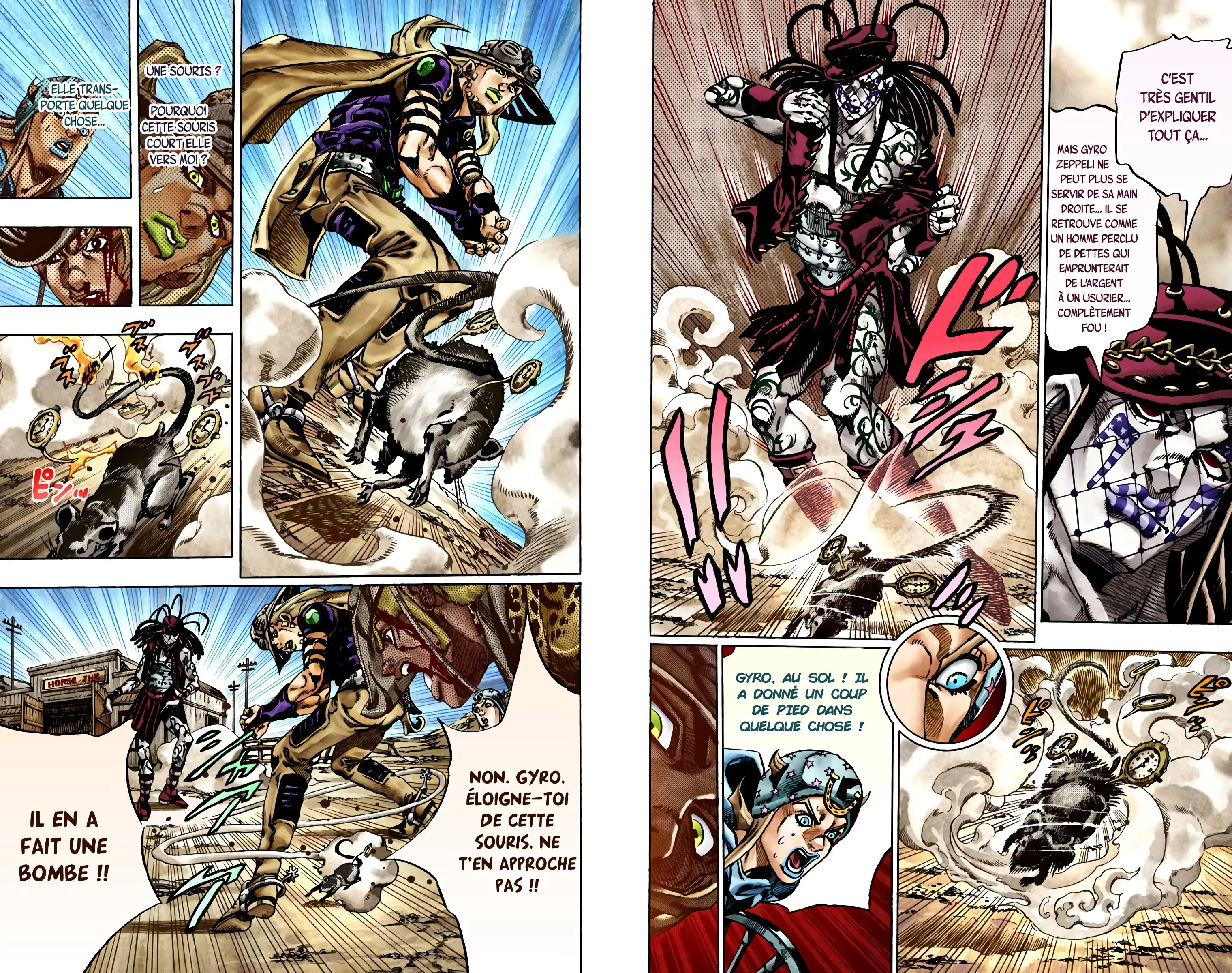 Read JoJo’s Bizarre Adventure Steel Ball Run FR Manga Online