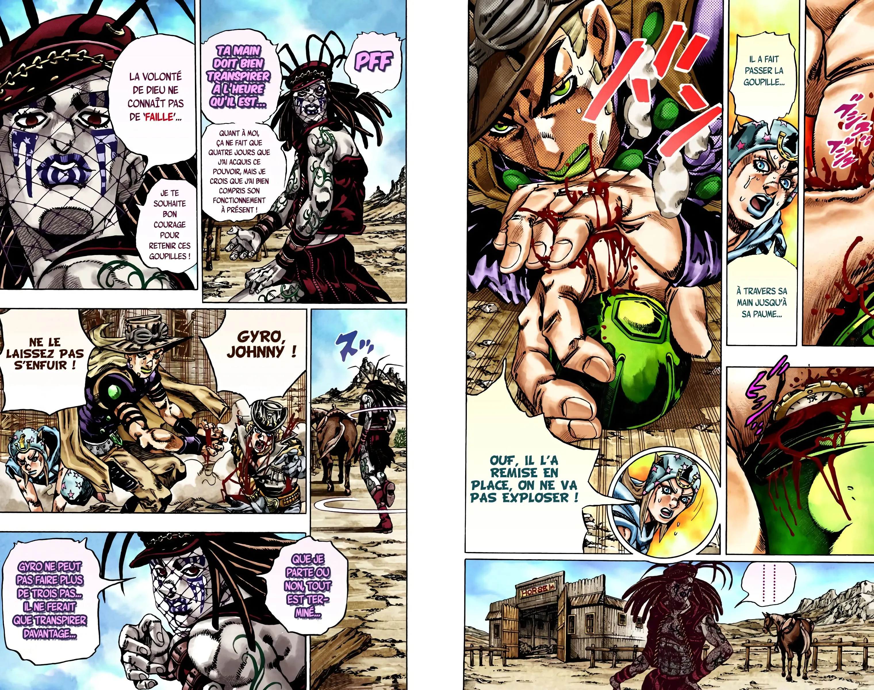 Read JoJo’s Bizarre Adventure Steel Ball Run FR Manga Online