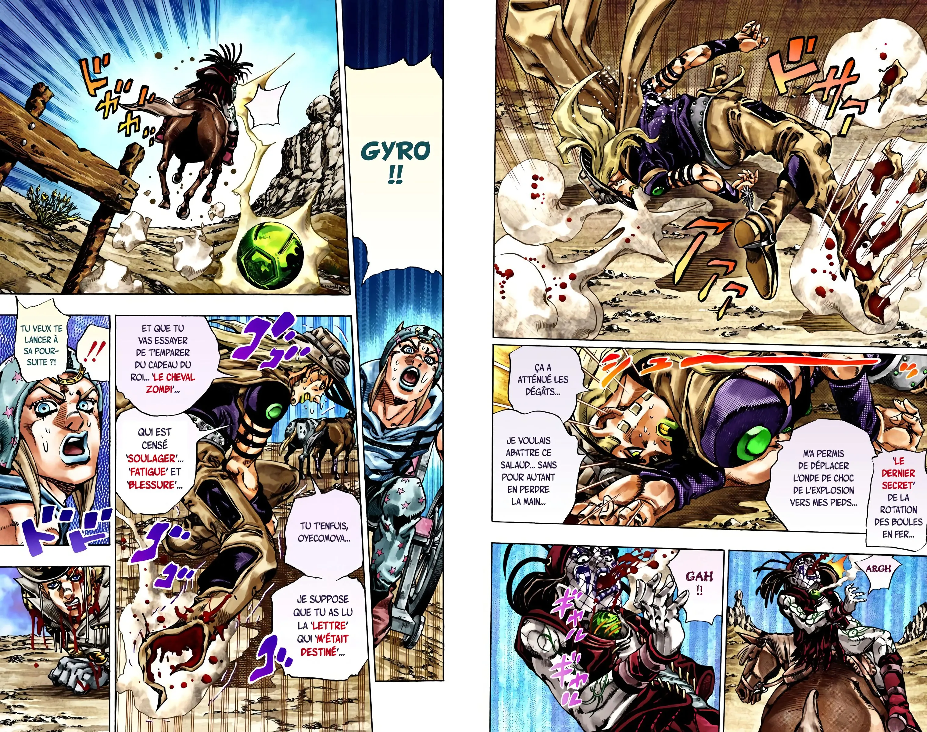 Read JoJo’s Bizarre Adventure Steel Ball Run FR Manga Online