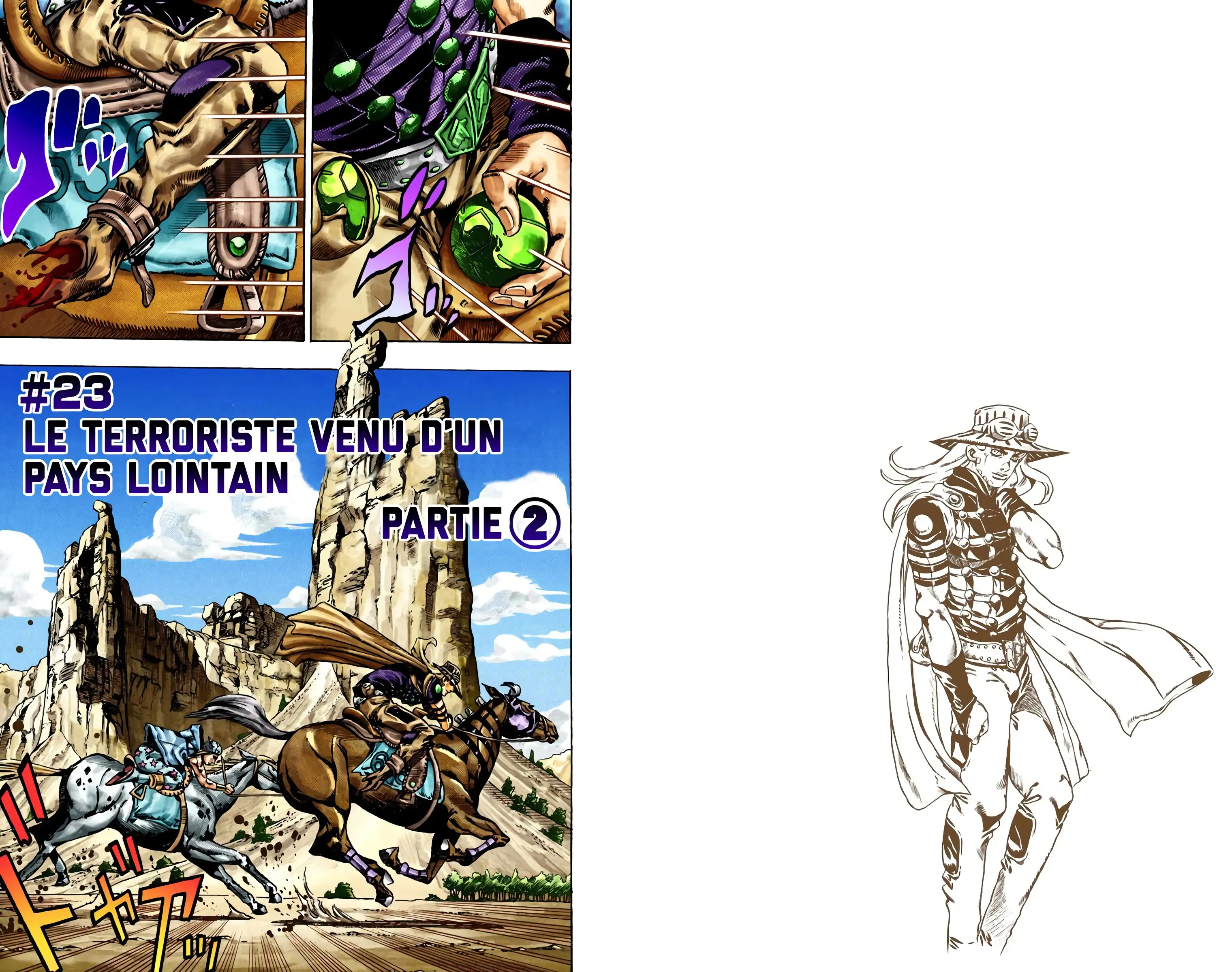 Read JoJo’s Bizarre Adventure Steel Ball Run FR Manga Online