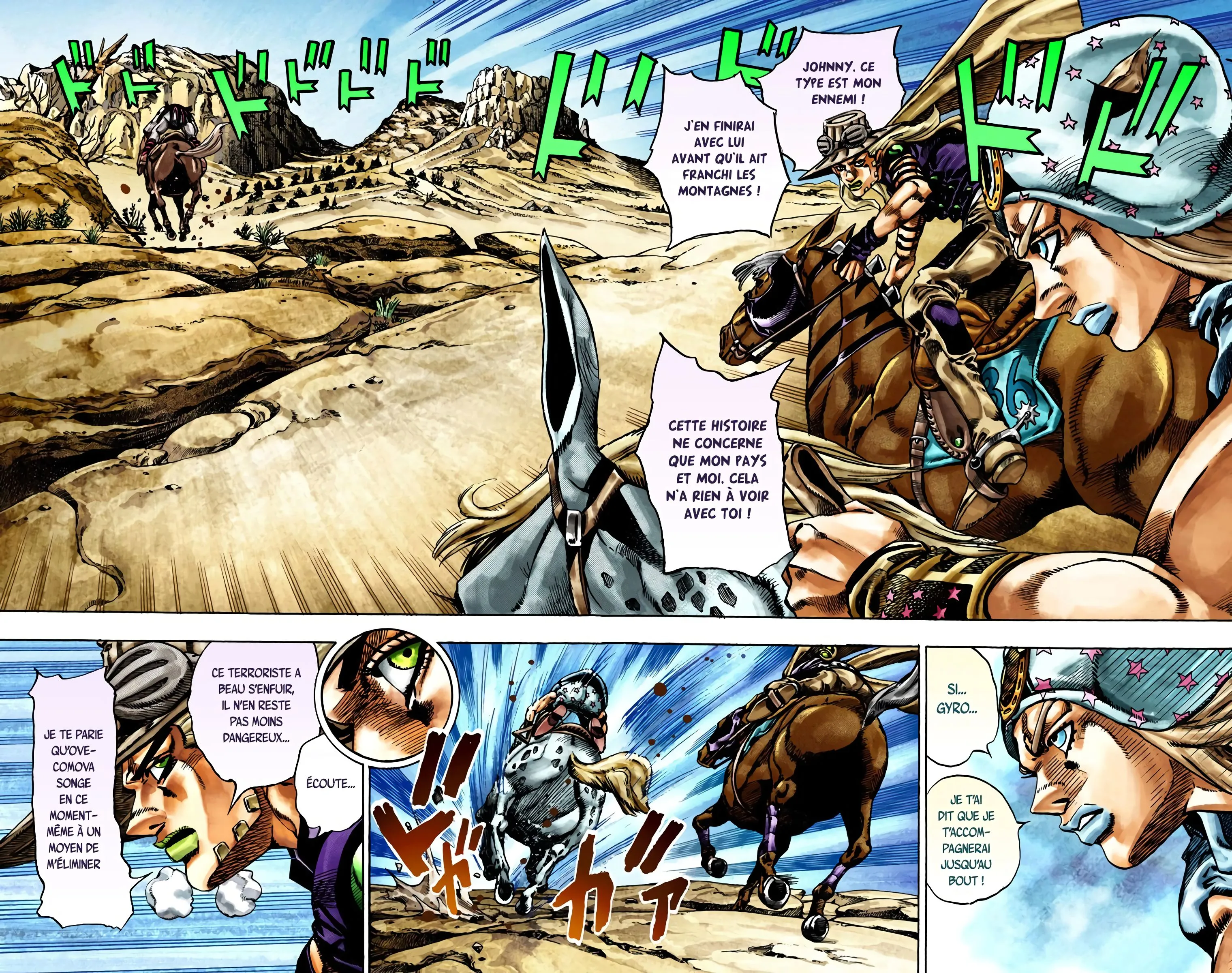 Read JoJo’s Bizarre Adventure Steel Ball Run FR Manga Online