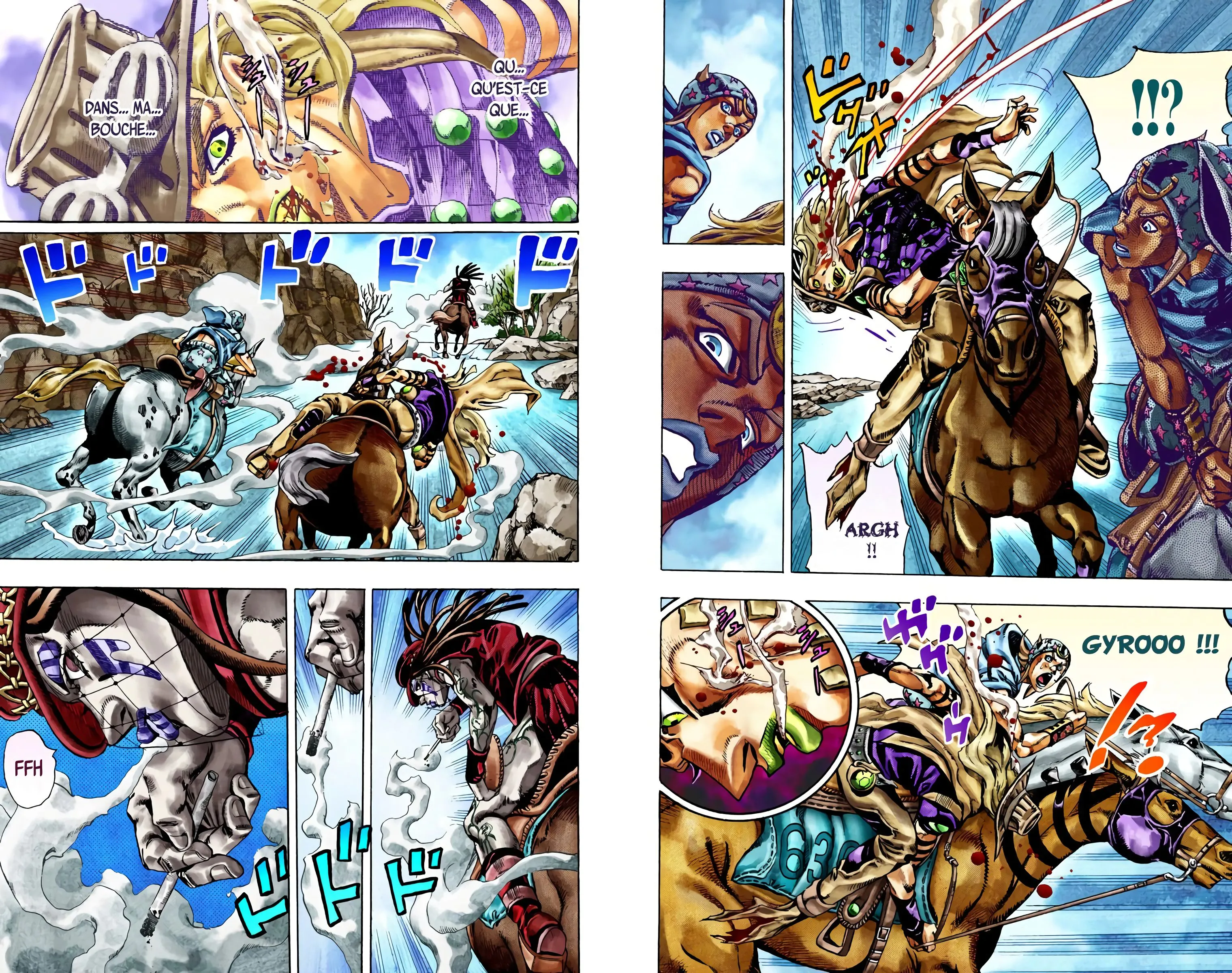 Read JoJo’s Bizarre Adventure Steel Ball Run FR Manga Online