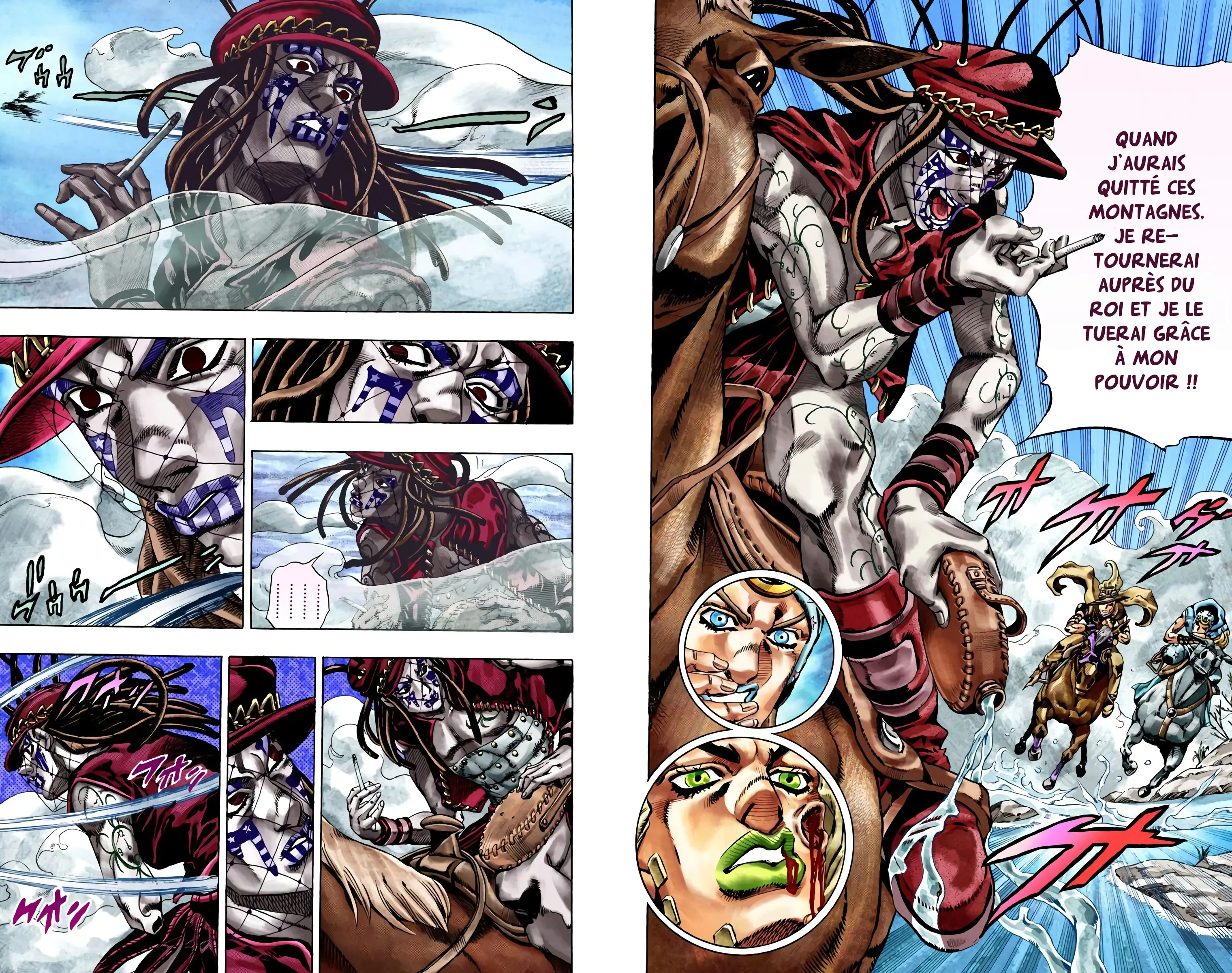 Read JoJo’s Bizarre Adventure Steel Ball Run FR Manga Online
